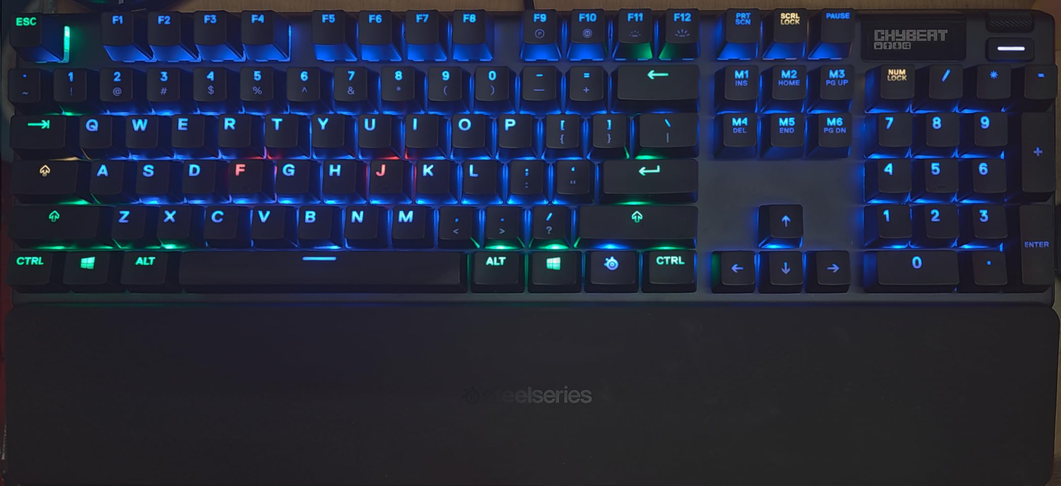 SteelSeries Apex 3 TKL RGB Gaming Keyboard – Tenkeyless Compact Form Factor - 8-Zone RGB Illumination – IP32 Water & Dust Resistant – Whisper Quiet Gaming Switch – Gaming Grade Anti-Ghosting,Black Customer Review SteelSeries Apex 3 TKL RGB Gaming Keyboard – Tenkeyless Compact Form Factor - 8-Zone RGB Illumination – IP32 Water & Dust Resistant – Whisper Quiet Gaming Switch – Gaming Grade Anti-Ghosting,Black - Customer Photo 2
