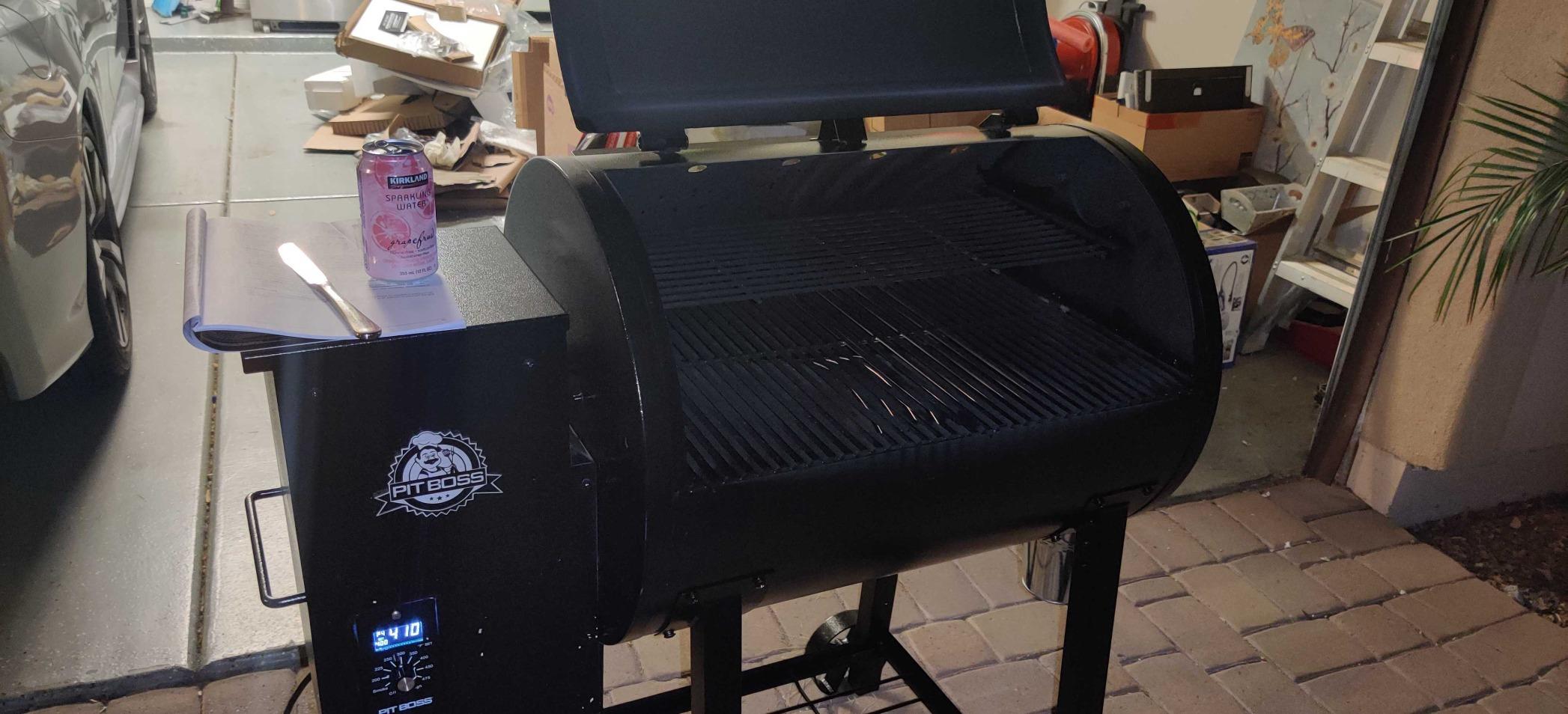 Pit Boss PB440FB1 Pellet Grill, 482 Square Inches, Black Customer Review Pit Boss PB440FB1 Pellet Grill, 482 Square Inches, Black - Customer Photo 1