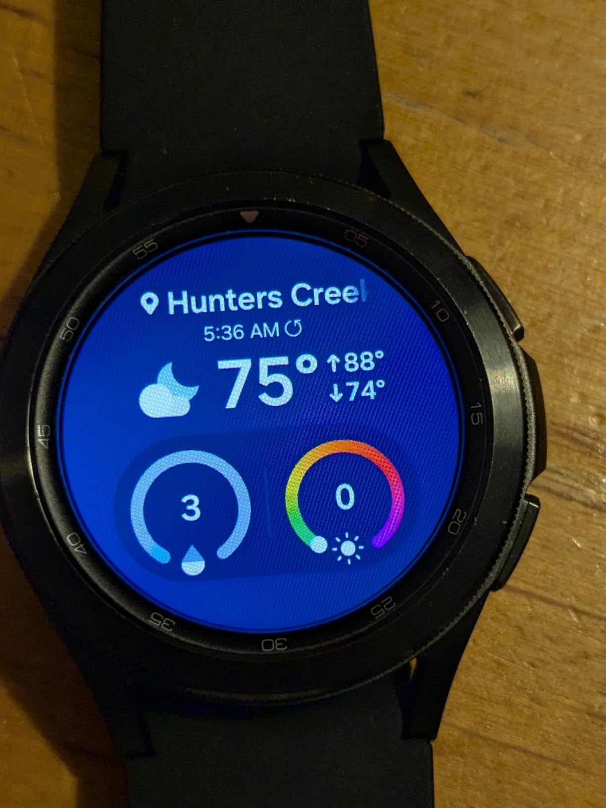 Samsung Galaxy Watch 4 Classic 42mm Smartwatch with ECG Monitor Tracker for Health Fitness Running Sleep Cycles GPS Fall Detection Bluetooth US Version, Black (Renewed) - Customer Photo 2