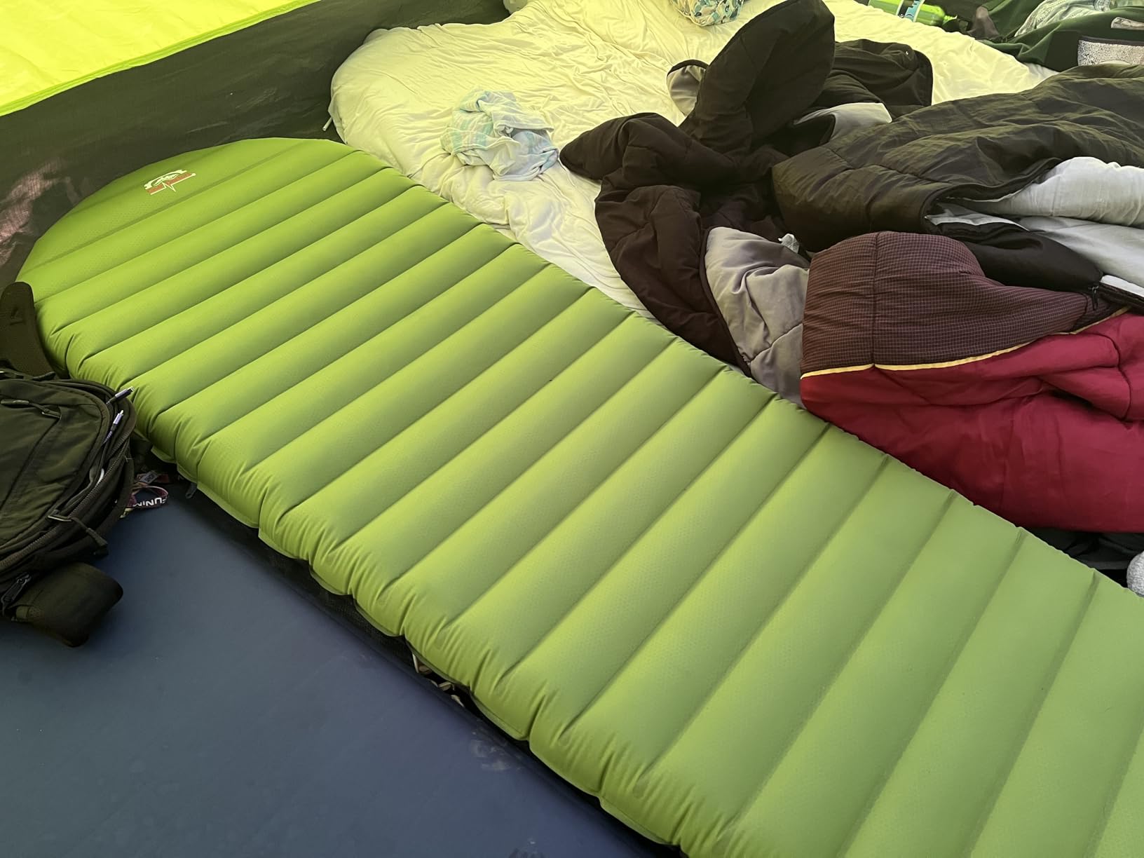 Gear Doctors ApolloAir 5.2 R-Value [25oz] Ultralight Insulated Inflatable Camping Sleeping Pad — Backpacking Sleeping Pad — Camping Mattress Compact Lightweight for Hiking—Air Mattress for Backpacking - Customer Photo 1