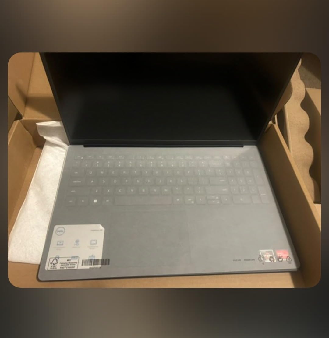 Dell Inspiron 15 3535 Laptop - 15.6-inch FHD (1920 x 1080) Display, AMD Ryzen 5 7520U Processor, 8GB DDR4 RAM, 512GB SSD, AMD Radeon Graphics, Windows 11 Home, 6-Months Migrate - Carbon Black - Customer Photo 2