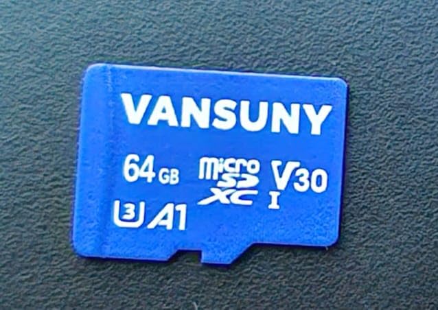 Vansuny Micro SD Card 128GB microSDXC Memory Card with SD Adapter A1 App Performance V30 4K Video Recording C10 U3 Micro SD for Phone, Security Camera, Dash Cam, Action Camera Customer Review Vansuny Micro SD Card 128GB microSDXC Memory Card with SD Adapter A1 App Performance V30 4K Video Recording C10 U3 Micro SD for Phone, Security Camera, Dash Cam, Action Camera - Customer Photo 1