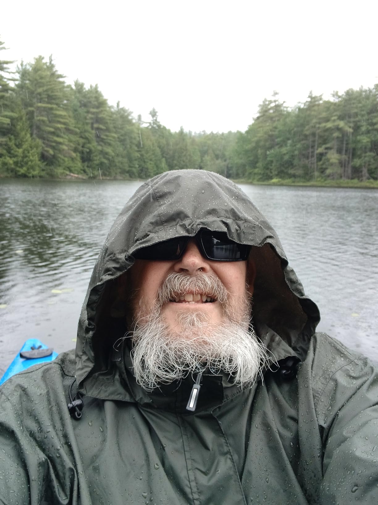 Men's Rain Jacket Waterproof Lightweight Packable Rain Pullover for Hiking Golf Running Customer Review Men's Rain Jacket Waterproof Lightweight Packable Rain Pullover for Hiking Golf Running - Customer Photo 2