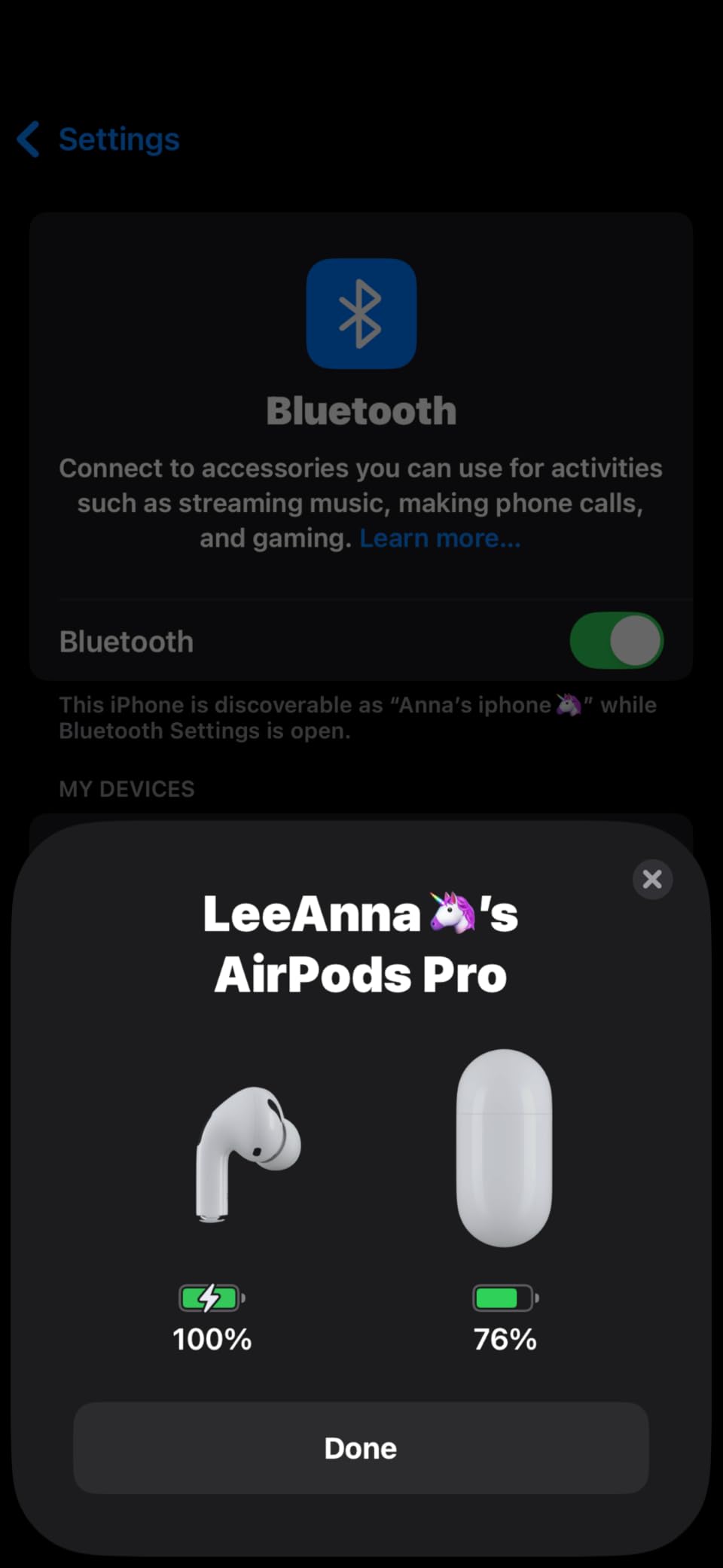 Apple AirPods Pro Wireless Earbuds with MagSafe Charging Case (Renewed) - Customer Photo 5