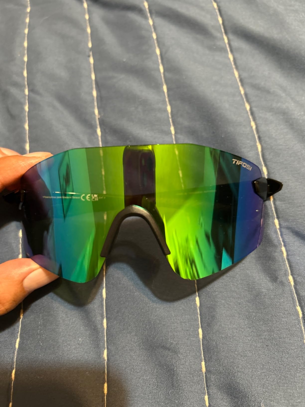 Tifosi Vogel SL Sport Sunglasses Men & Women - Ideal For Baseball, Cycling, Cricket, Golf, Hiking, Running Customer Review Tifosi Vogel SL Sport Sunglasses Men & Women - Ideal For Baseball, Cycling, Cricket, Golf, Hiking, Running - Customer Photo 4