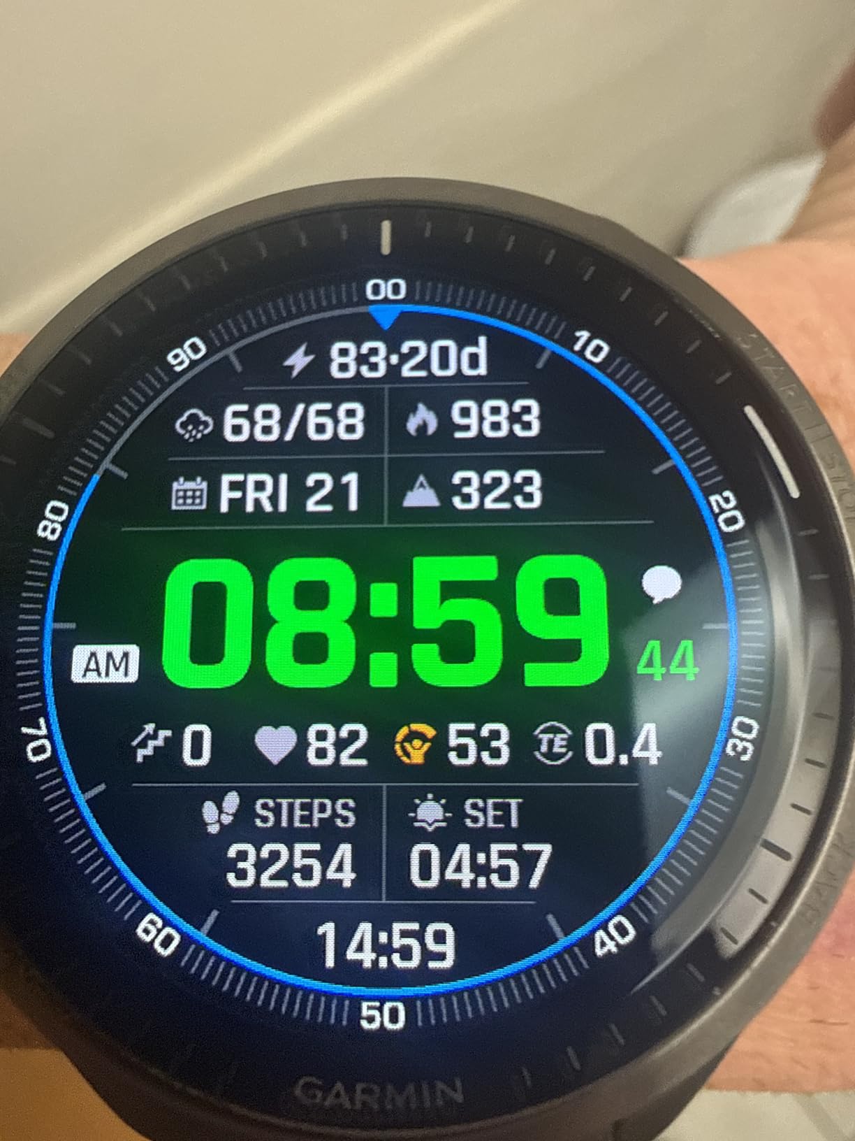 Garmin Forerunner 965 Running Smartwatch, Colorful AMOLED Display, Training Metrics and Recovery Insights, Black and Powder Gray Customer Review Garmin Forerunner 965 Running Smartwatch, Colorful AMOLED Display, Training Metrics and Recovery Insights, Black and Powder Gray - Customer Photo 4