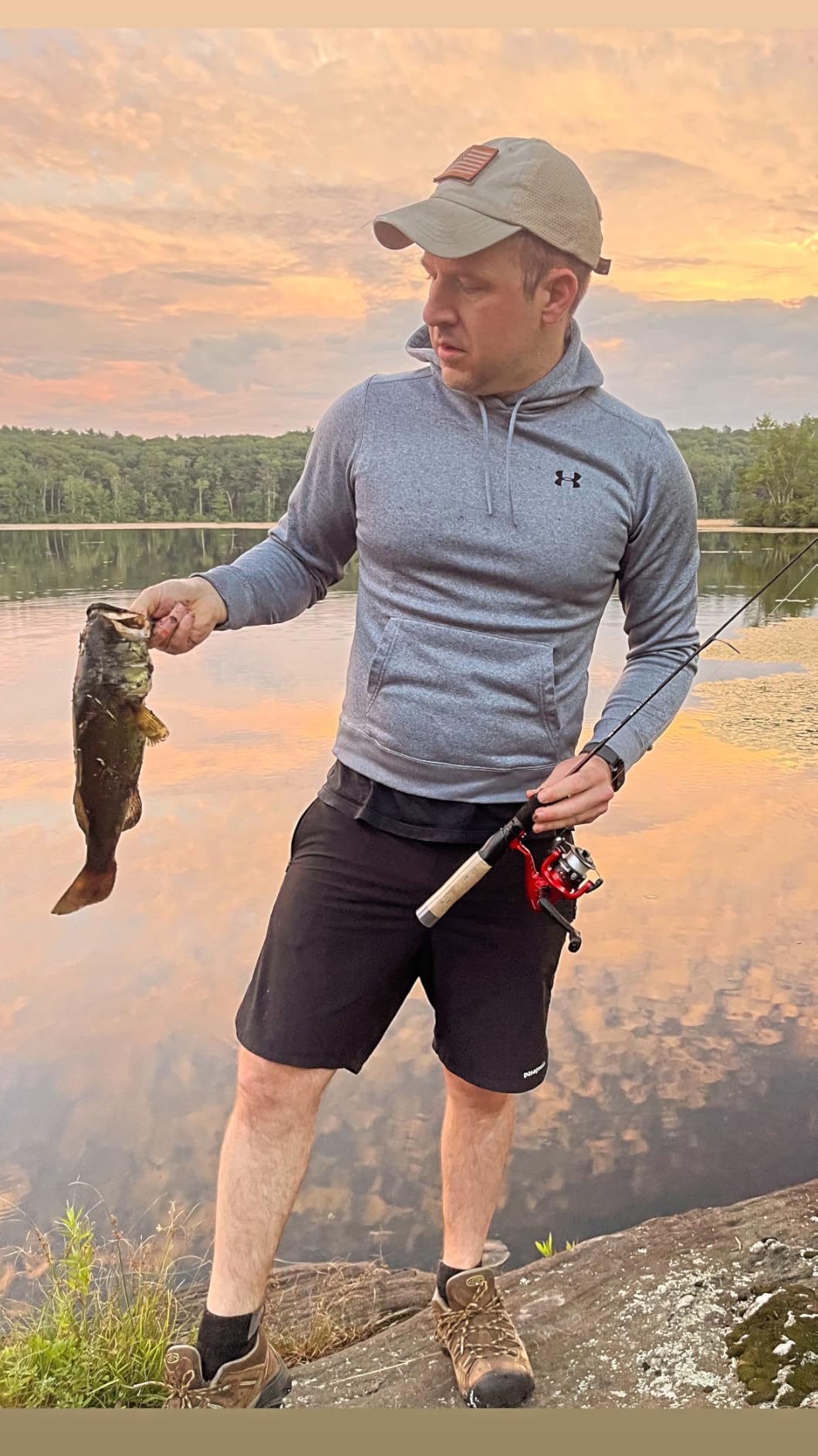 Ugly Stik Dock Runner Spinning Reel and Fishing Rod Combo Customer Review Ugly Stik Dock Runner Spinning Reel and Fishing Rod Combo - Customer Photo 1