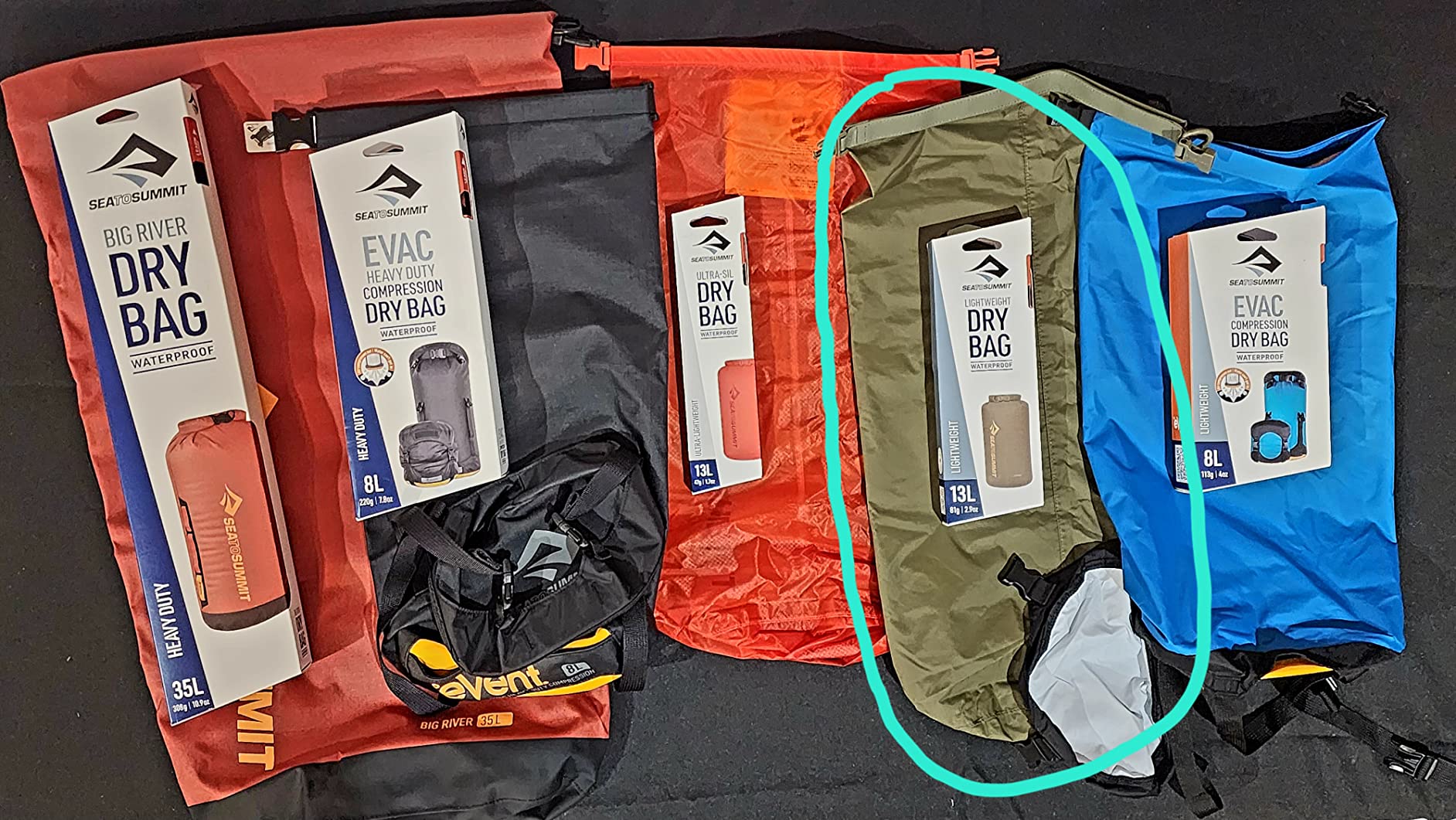 Sea to Summit Lightweight Dry Bag, Multi-Purpose Dry Storage Customer Review Sea to Summit Lightweight Dry Bag, Multi-Purpose Dry Storage - Customer Photo 4