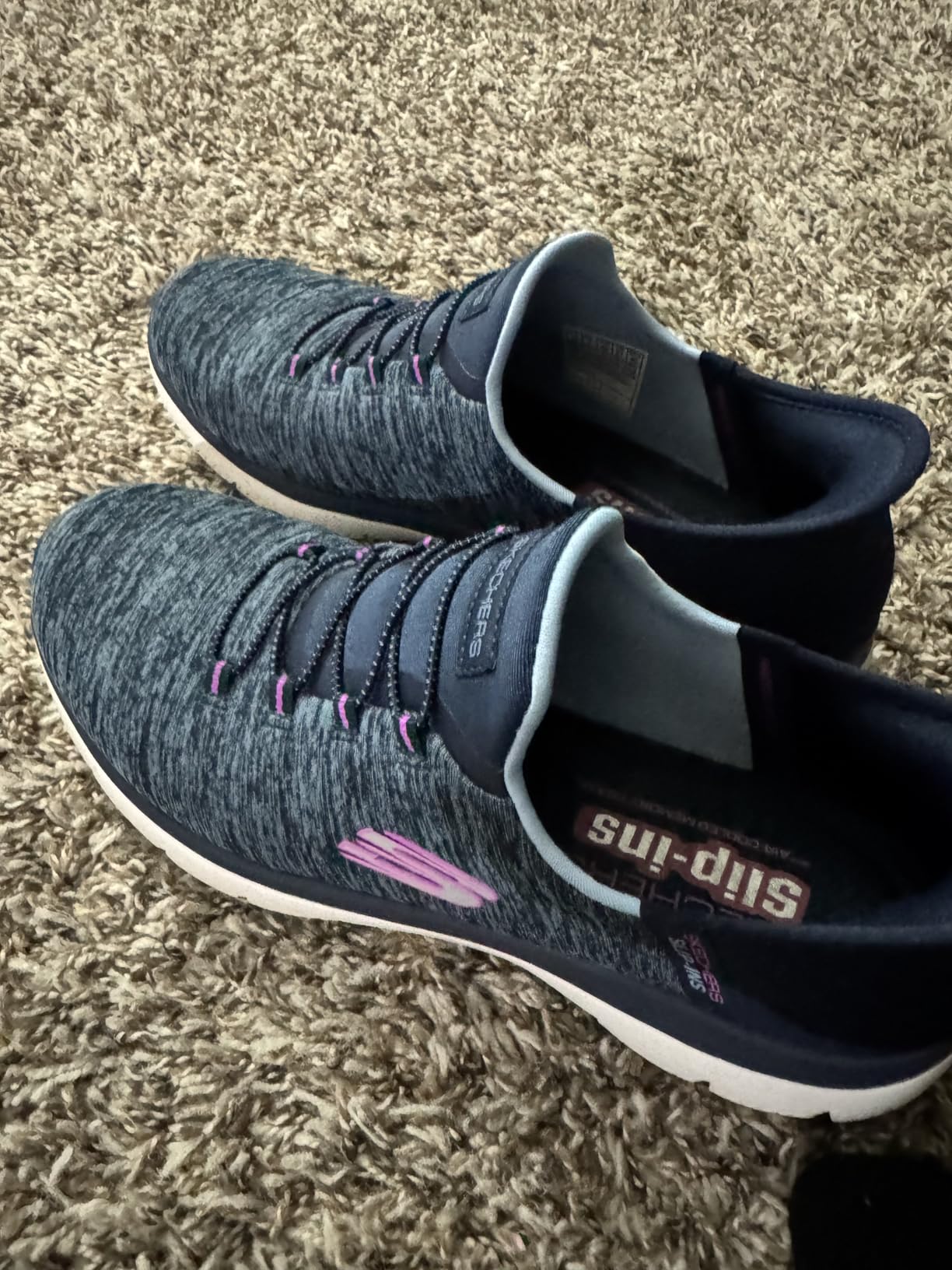 Skechers Women's Summits Dazzling Haze Hands Free Slip In Sneakers Customer Review Skechers Women's Summits Dazzling Haze Hands Free Slip In Sneakers - Customer Photo 1