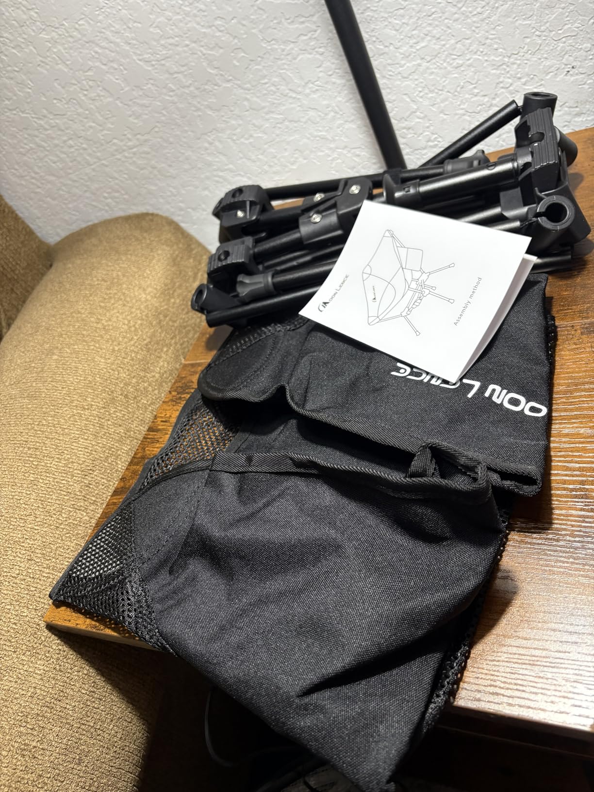MOON LENCE Portable Camping Chair Backpacking Chair - The 4th Generation Ultralight Folding Chair - Compact, Lightweight Foldable Chairs for Hiking Mountaineering, Beach Customer Review MOON LENCE Portable Camping Chair Backpacking Chair - The 4th Generation Ultralight Folding Chair - Compact, Lightweight Foldable Chairs for Hiking Mountaineering, Beach - Customer Photo 1