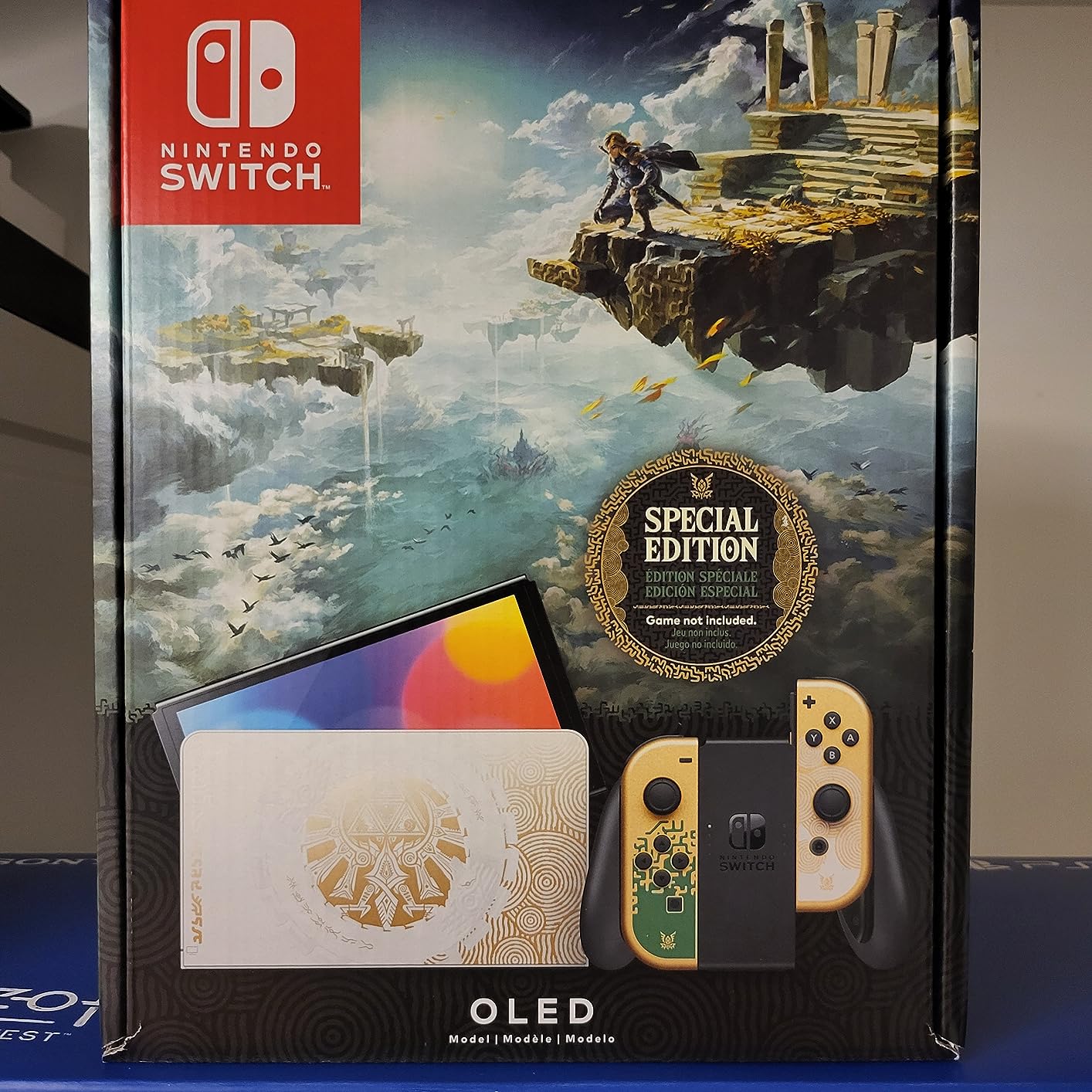 Nintendo Switch – OLED Model - The Legend of Zelda: Tears of the Kingdom Edition Customer Review Nintendo Switch – OLED Model - The Legend of Zelda: Tears of the Kingdom Edition - Customer Photo 5