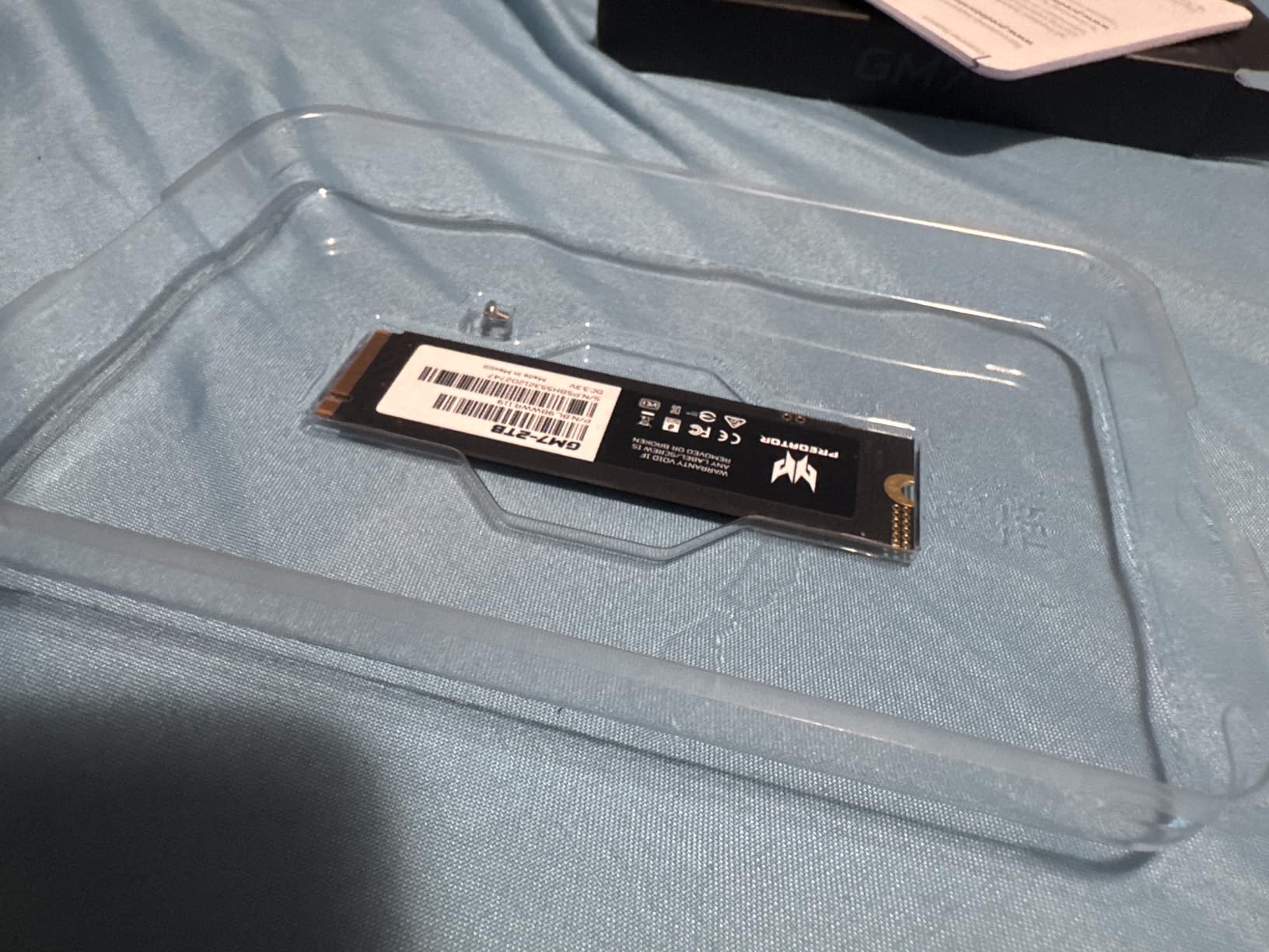 acer Predator GM7 1TB SSD: M.2 2280 PCIe Gen 4 x4 NVMe 2.0, Read Speed Up to 7400 MB/s, Internal PC Solid State Drive for Laptop, Desktop and PS5 - Customer Photo 1
