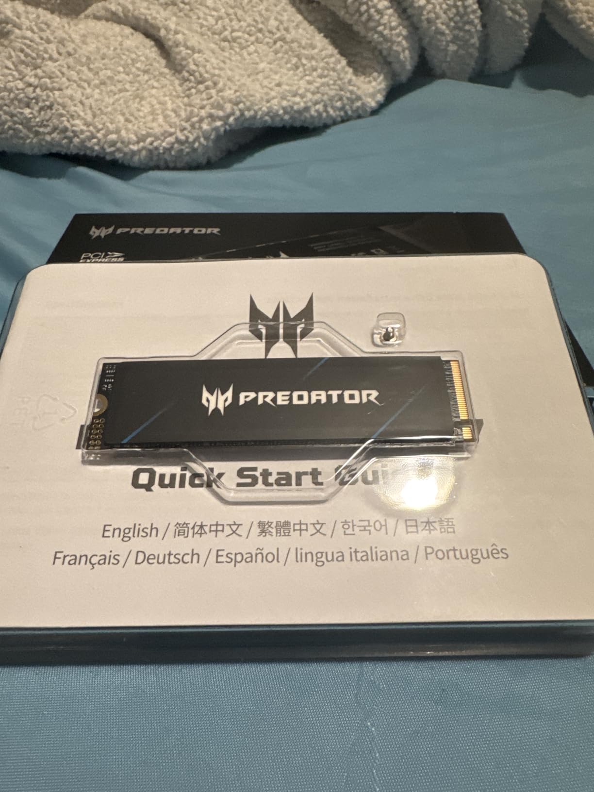 acer Predator GM7 1TB SSD: M.2 2280 PCIe Gen 4 x4 NVMe 2.0, Read Speed Up to 7400 MB/s, Internal PC Solid State Drive for Laptop, Desktop and PS5 - Customer Photo 3