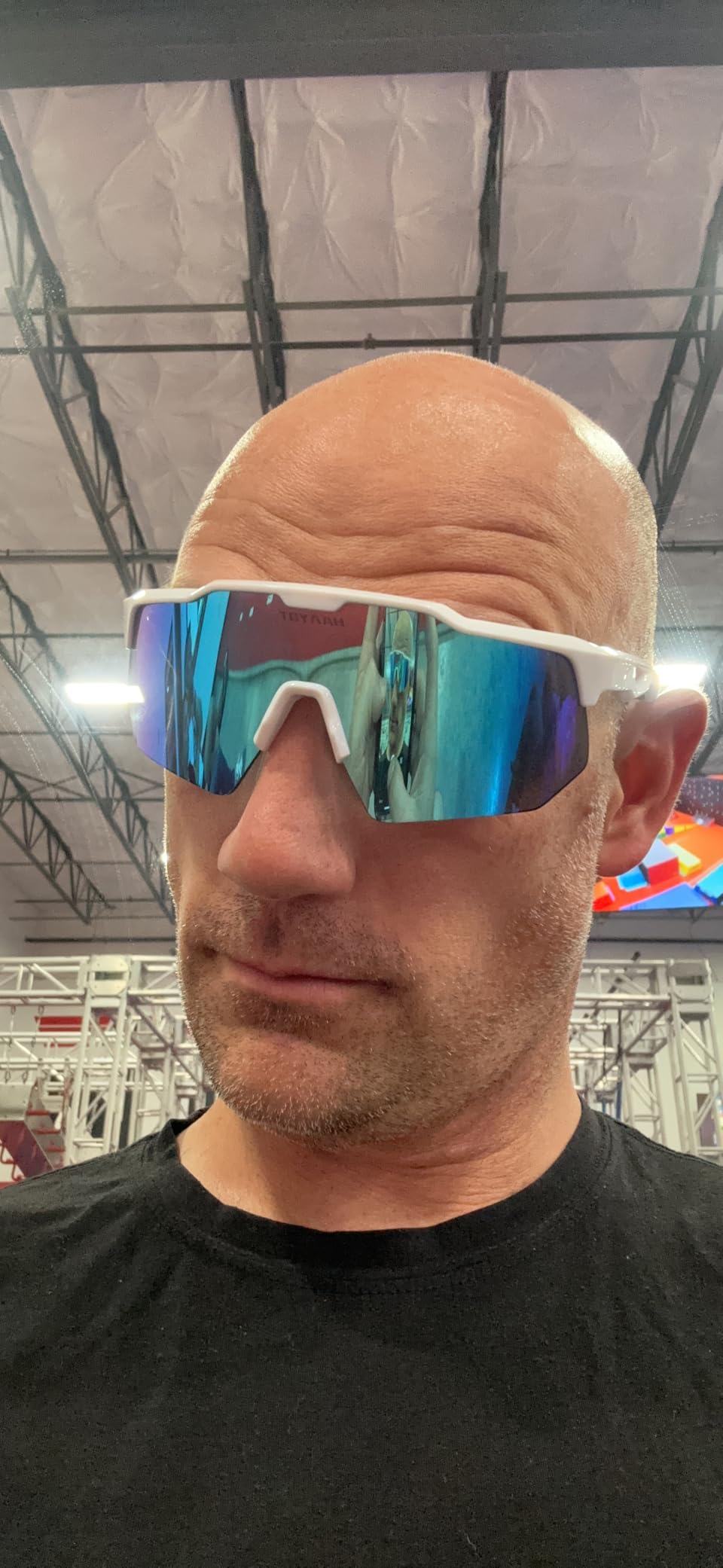 HAAYOT Polarized Sports Sunglasses for Men Women Youth Baseball Cycling Running Softball Biking Glasses 5 Lenses Customer Review HAAYOT Polarized Sports Sunglasses for Men Women Youth Baseball Cycling Running Softball Biking Glasses 5 Lenses - Customer Photo 5