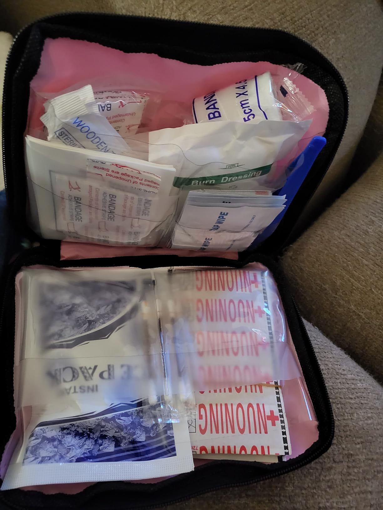 Travel-First Aid-Kit Car-Home 300PCS Survival-Kit Outdoor-Adventure - Small Portable Red Emergency Essential Sets Office Hiking Camping Business Public Must Have First Aid Gear Equipment 1st Aid Customer Review Travel-First Aid-Kit Car-Home 300PCS Survival-Kit Outdoor-Adventure - Small Portable Red Emergency Essential Sets Office Hiking Camping Business Public Must Have First Aid Gear Equipment 1st Aid - Customer Photo 1