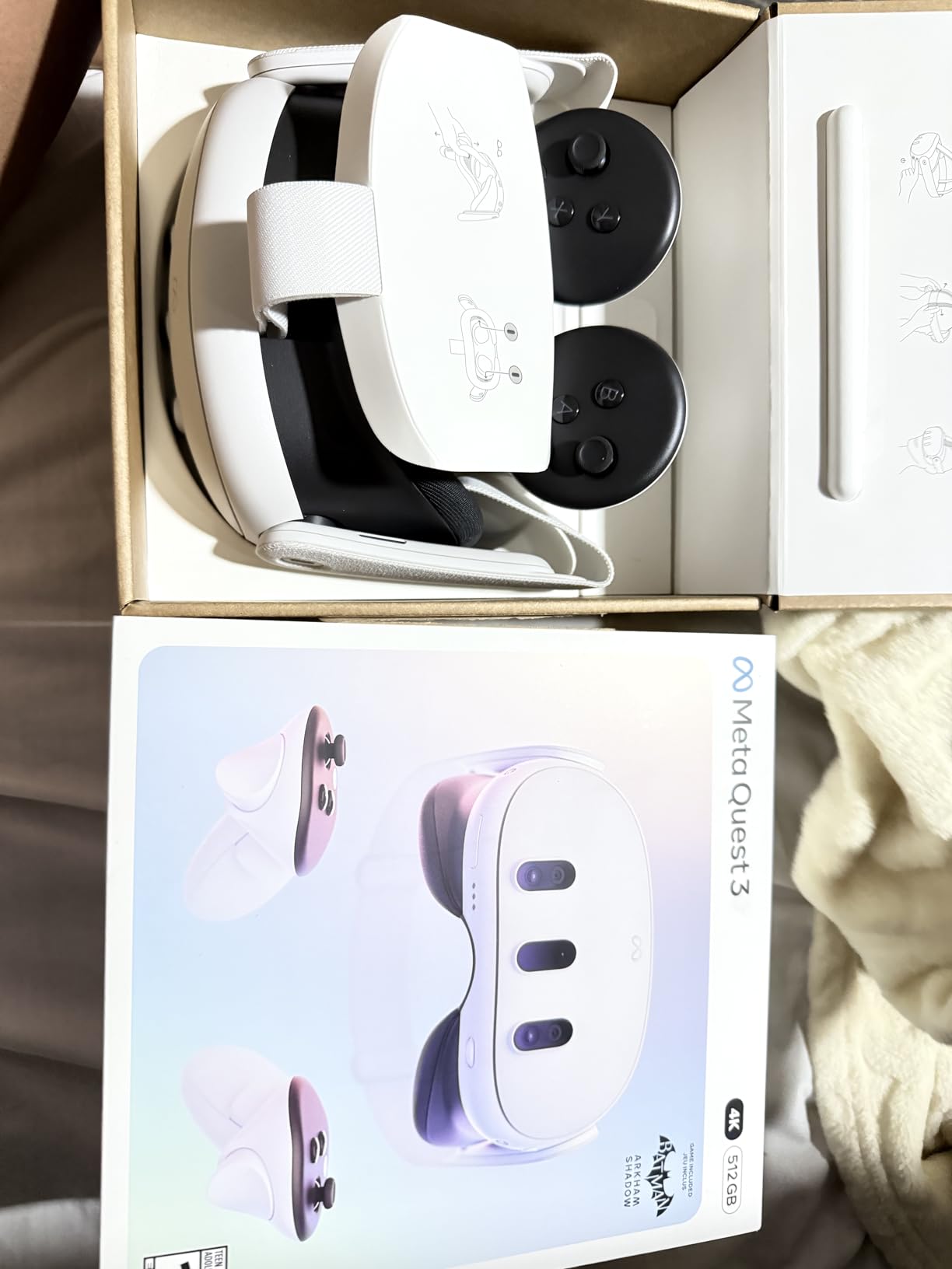 Meta Quest 3 512GB | VR Headset — Thirty Percent Sharper Resolution — 2X Graphical Processing Power — Virtual Reality Without Wires — Access to 40+ Games with a 3-Month Trial of Meta Horizon+ Included Customer Review Meta Quest 3 512GB | VR Headset — Thirty Percent Sharper Resolution — 2X Graphical Processing Power — Virtual Reality Without Wires — Access to 40+ Games with a 3-Month Trial of Meta Horizon+ Included - Customer Photo 2