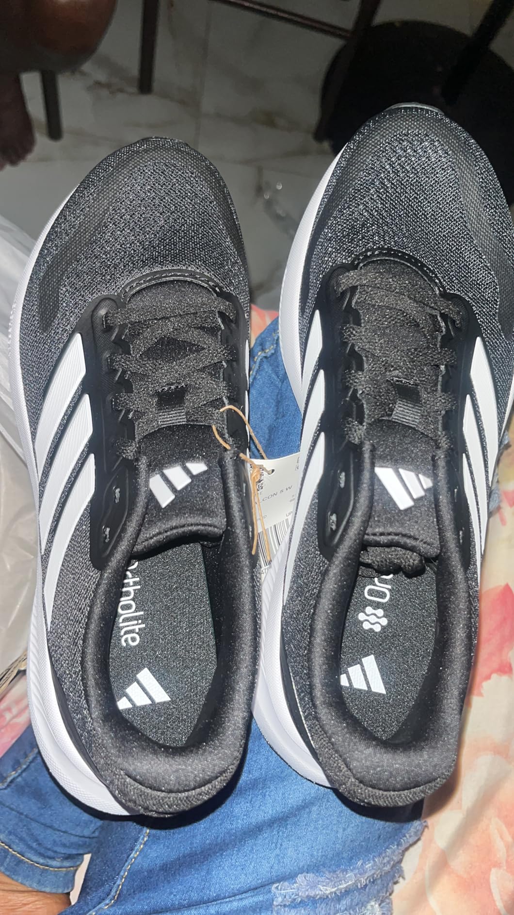 adidas Women's Run Falcon 5 Sneakers Customer Review adidas Women's Run Falcon 5 Sneakers - Customer Photo 5