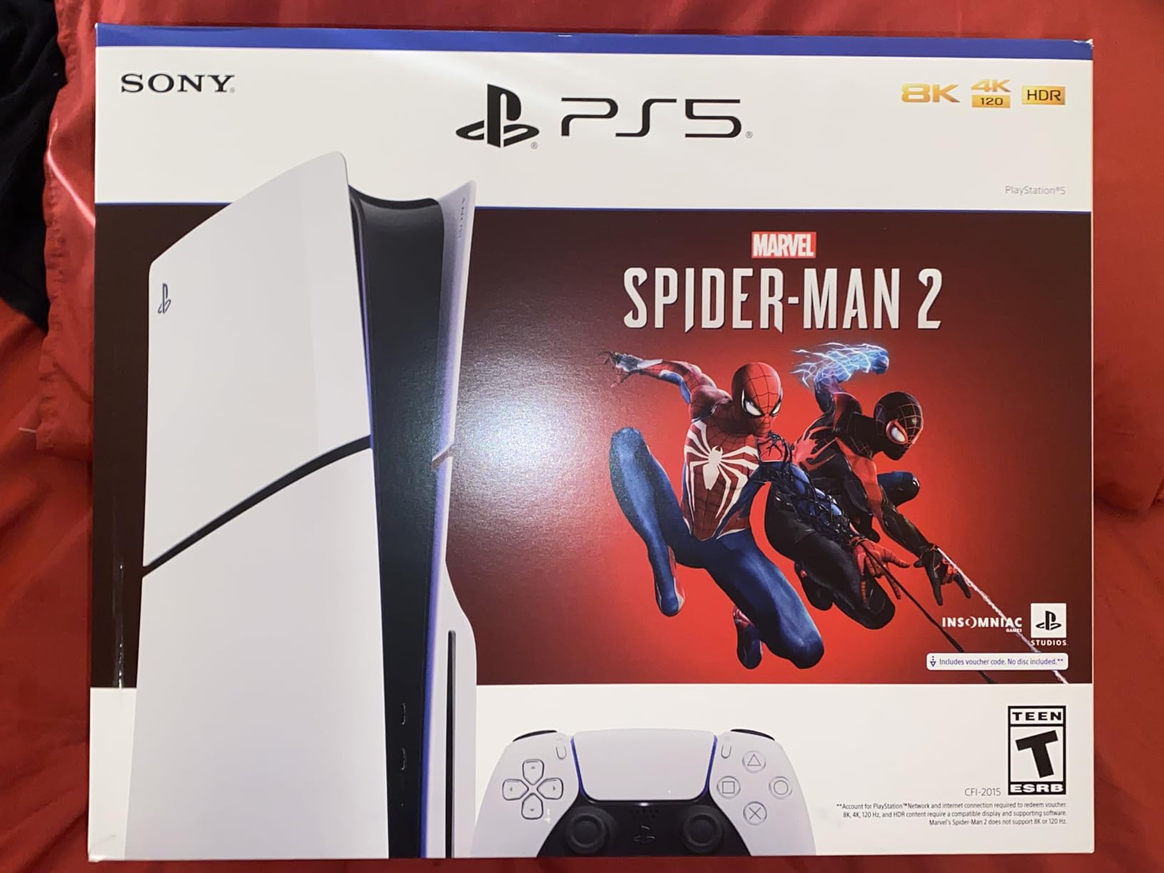 PlayStation 5 Console - Marvel's Spider-Man 2 Bundle (slim) Customer Review PlayStation 5 Console - Marvel's Spider-Man 2 Bundle (slim) - Customer Photo 5