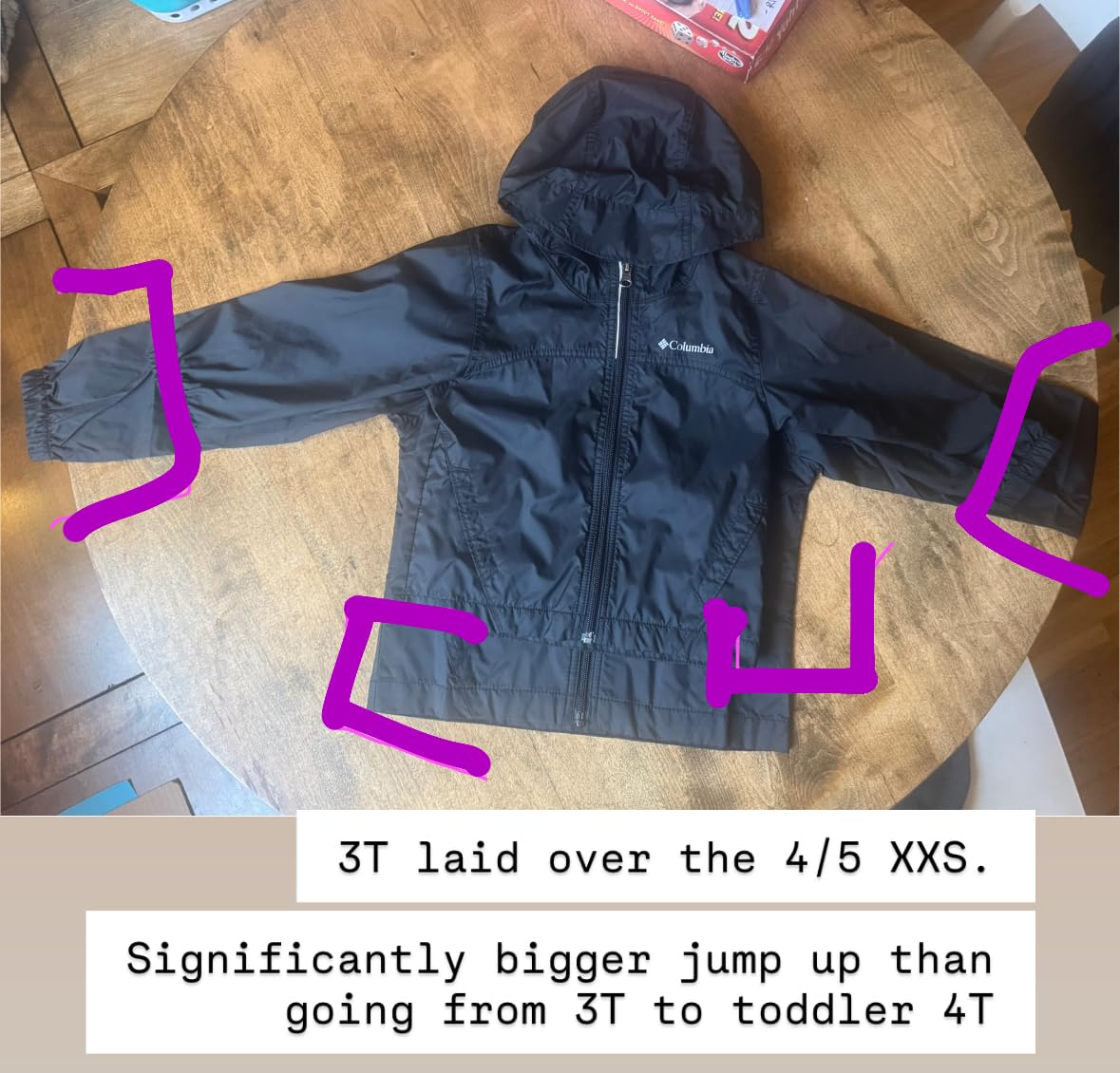 Columbia Boy's Glennaker Rain Jacket Customer Review Columbia Boy's Glennaker Rain Jacket - Customer Photo 2