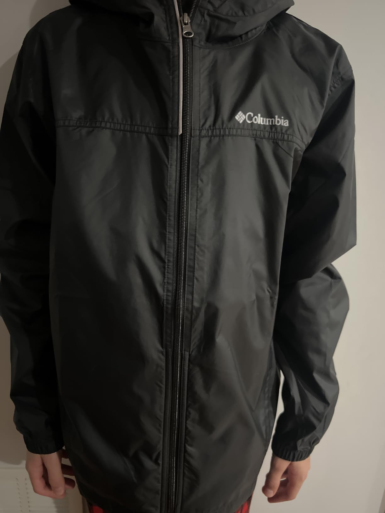 Columbia Boy's Glennaker Rain Jacket Customer Review Columbia Boy's Glennaker Rain Jacket - Customer Photo 4