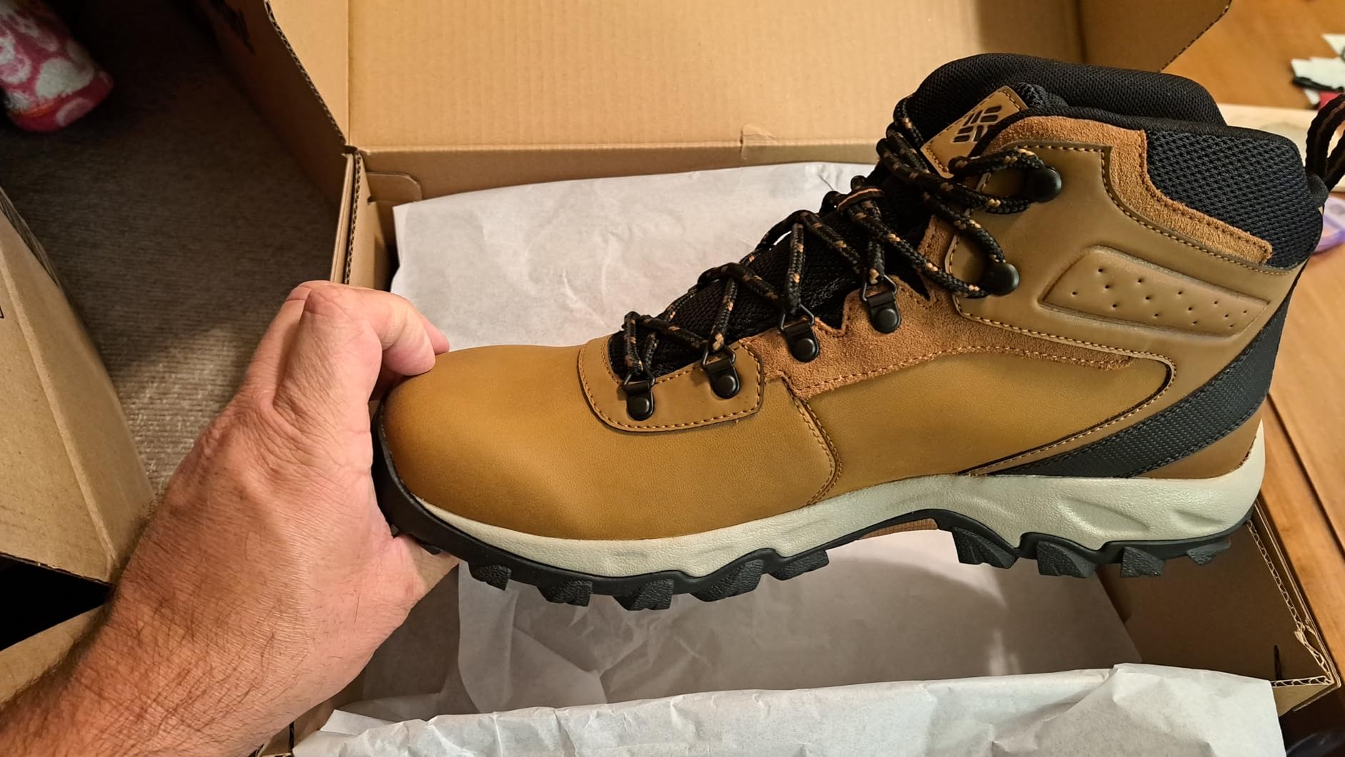Men's Newton Ridge Plus II Waterproof Hiking Boot Customer Review Men's Newton Ridge Plus II Waterproof Hiking Boot - Customer Photo 2