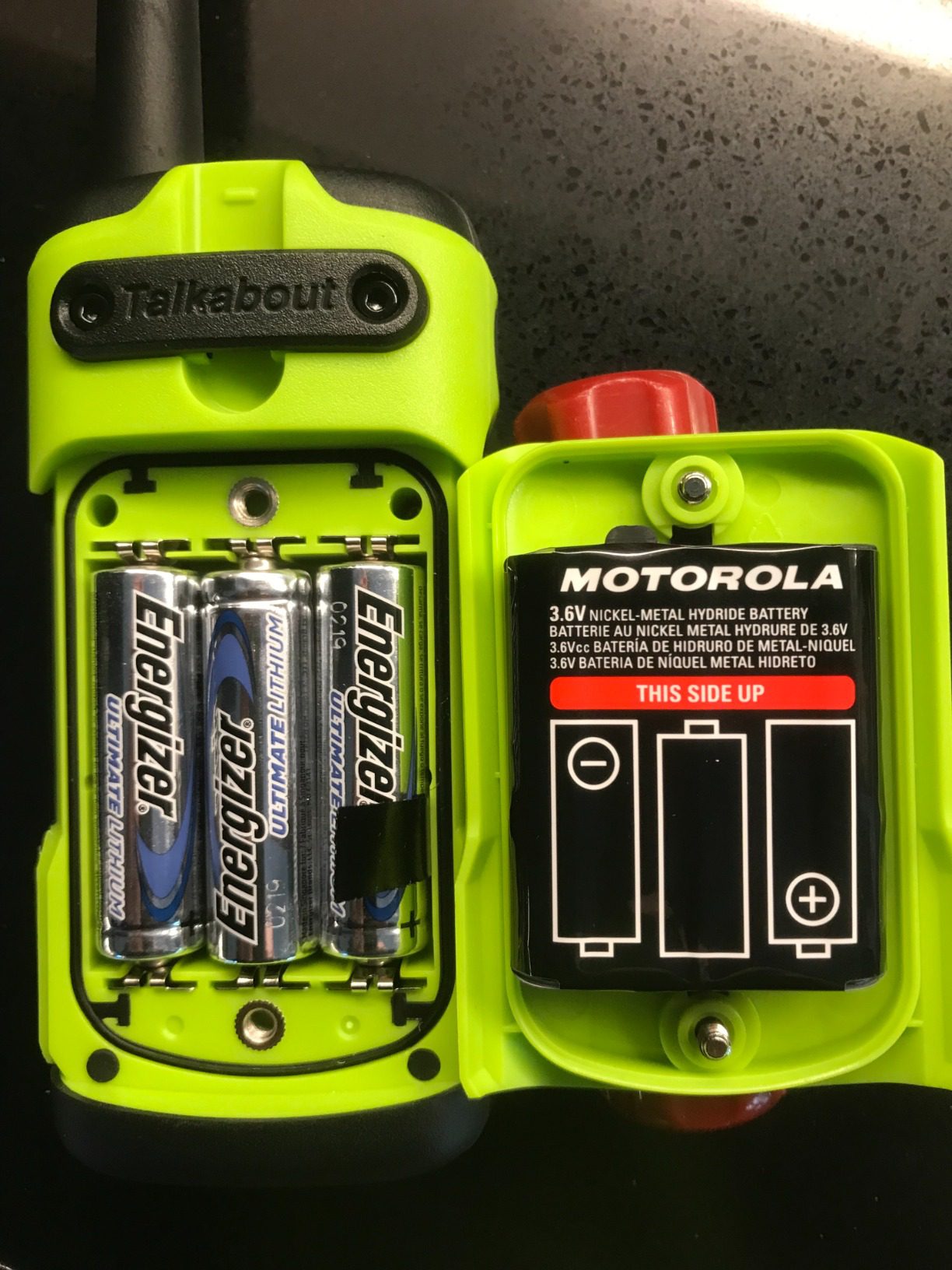 Motorola Solutions, Portable FRS, T605_H2O, Talkabout, Two Way Radios Waterproof Walkie Talkie Emergency Preparedness, Rechargeable, 22 Channel, 35 Mile, Orange W/Black, 2 Pack Customer Review Motorola Solutions, Portable FRS, T605_H2O, Talkabout, Two Way Radios Waterproof Walkie Talkie Emergency Preparedness, Rechargeable, 22 Channel, 35 Mile, Orange W/Black, 2 Pack - Customer Photo 2