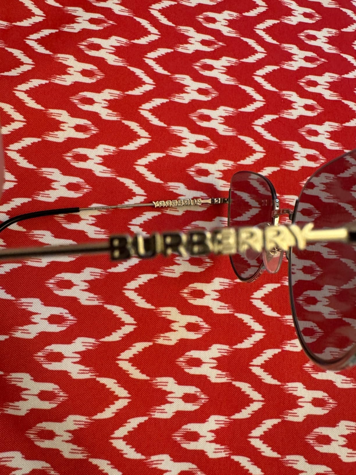 BURBERRY BE3144 1109/2 58MM Light Gold/Plastic Lens Green Cateye Sunglasses for Women + BUNDLE With Designer iWear Complimentary Eyewear Kit Customer Review BURBERRY BE3144 1109/2 58MM Light Gold/Plastic Lens Green Cateye Sunglasses for Women + BUNDLE With Designer iWear Complimentary Eyewear Kit - Customer Photo 2