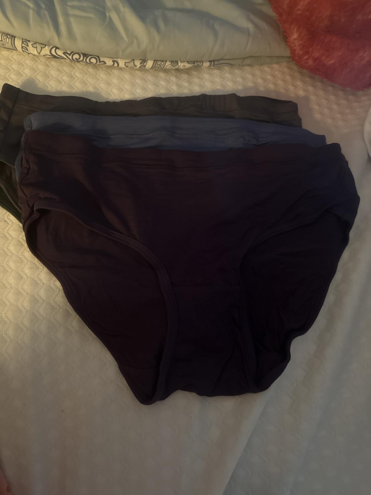 BAMBOO COOL Womens Underwear, Moisture-Wicking Briefs, Soft and Breathable Panties, Mid Waist, 5-Pack Customer Review BAMBOO COOL Womens Underwear, Moisture-Wicking Briefs, Soft and Breathable Panties, Mid Waist, 5-Pack - Customer Photo 1