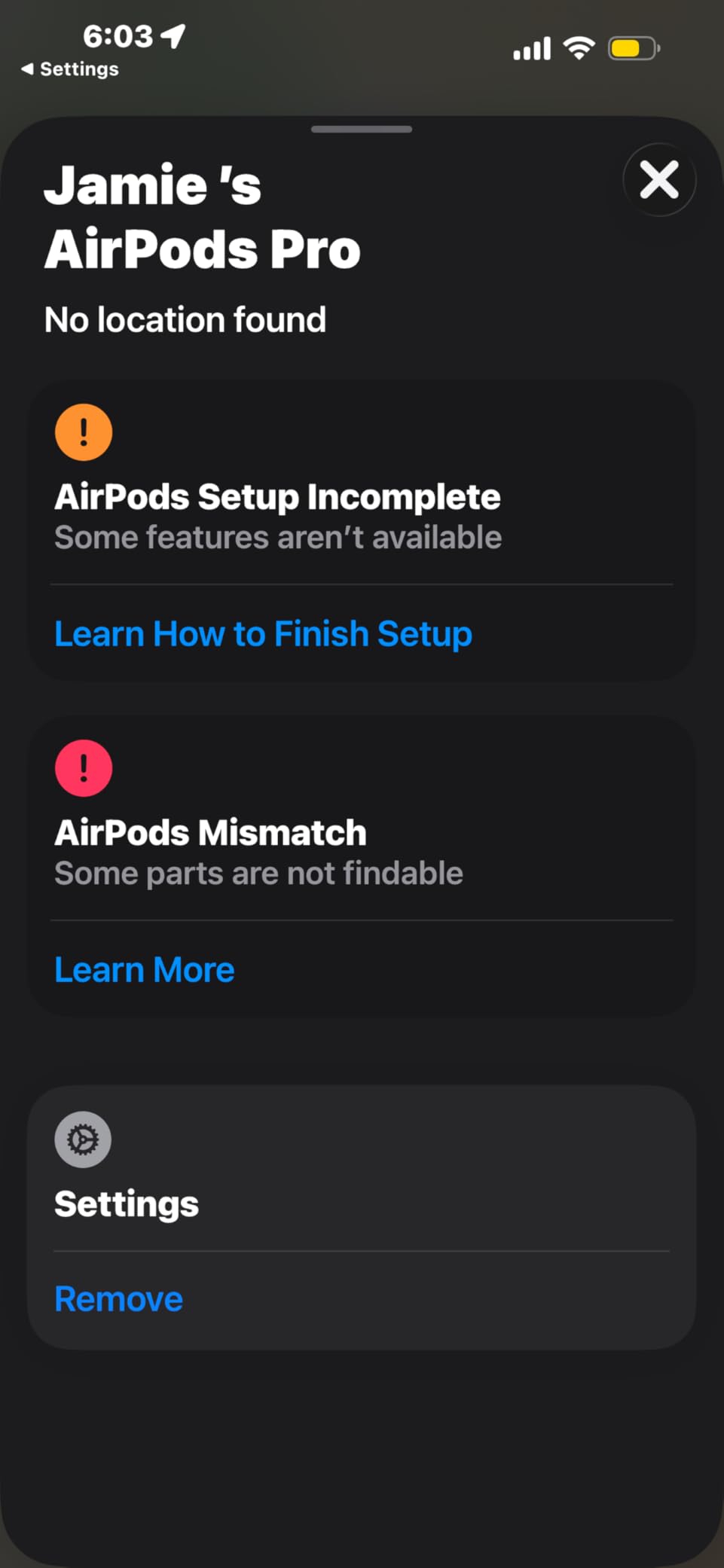 Apple AirPods Pro (2nd generation) with MagSafe Charging Case (USB-C) (Renewed) Customer Review Apple AirPods Pro (2nd generation) with MagSafe Charging Case (USB-C) (Renewed) - Customer Photo 3