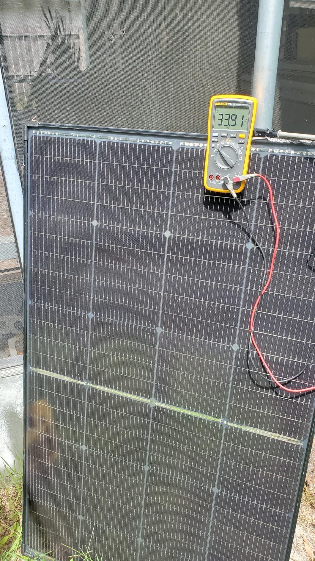 BougeRV 24V N-Type 16BB 200W Bifacial Solar Panel, 24V 200 Watt Solar Panel, for RV Camping Boat Marine Log Cabin Roof, Charing Golf Cart Lithium Battery, Black Frame (1PCS) - Customer Photo 1