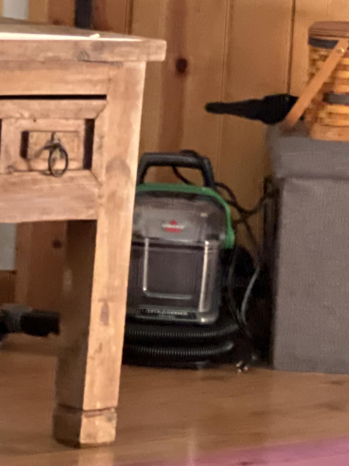 BISSELL Little Green Pet Pro Portable Carpet and Upholstery Deep Cleaner, Car/Auto Detailer with Self-Cleaning Tough Stain, Pet Hair Removal, Crevice Tool (3909) - Customer Photo 2
