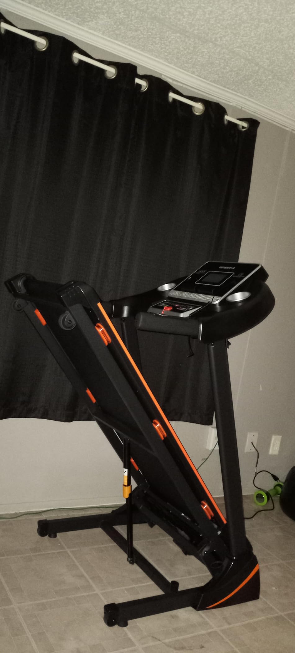 Treadmills for Home, Treadmill with 0-15% Auto Incline, 3HP Folding Treadmills for Running Walking with 300LBS Weight Capacity, Incline Treadmill Equipped with Bluetooth & Pulse Monitor - Customer Photo 1