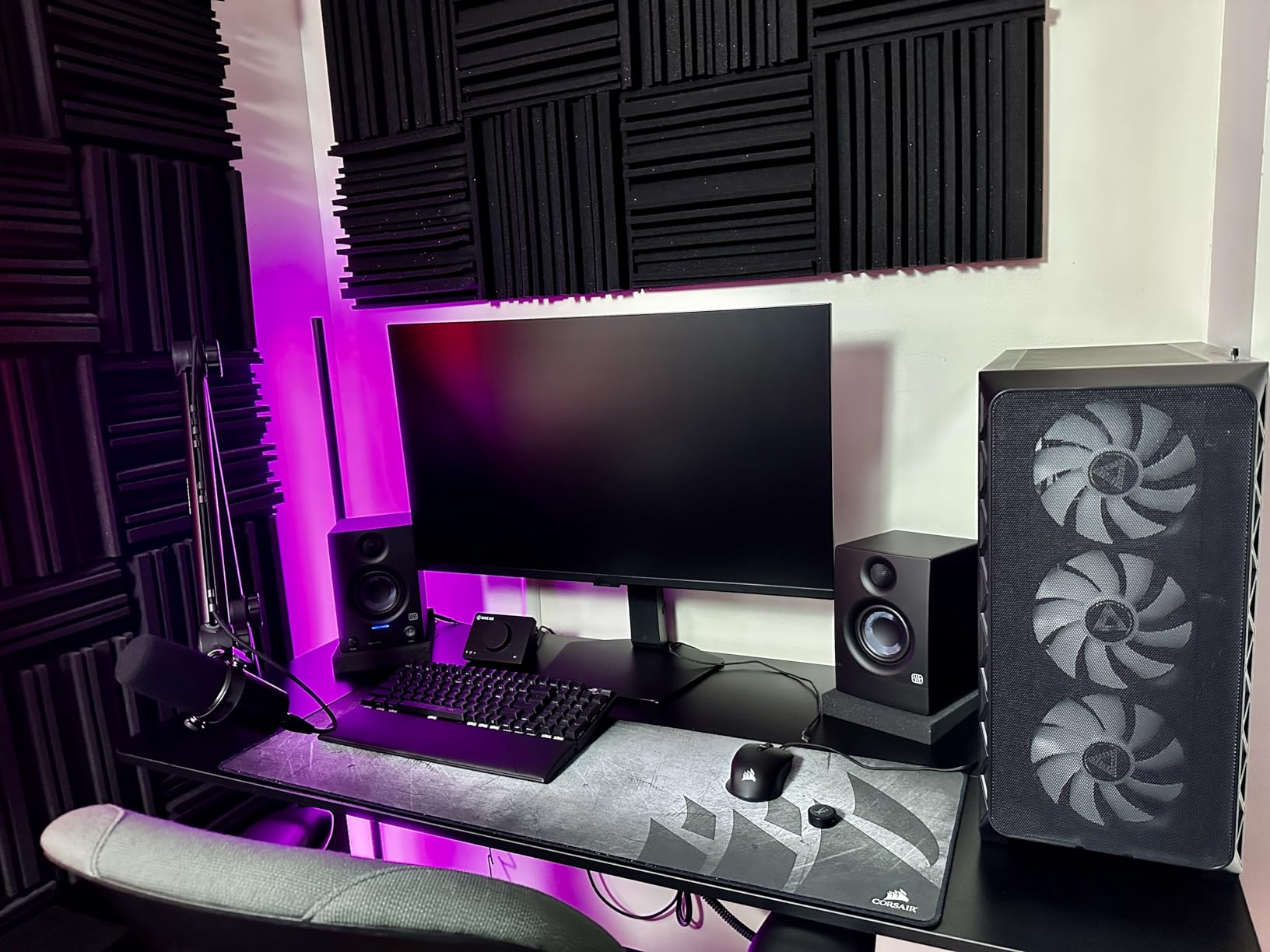 SAMSUNG 32-Inch Odyssey G50D Series QHD Fast IPS G-Sync Compatible Gaming Monitor, 1ms, VESA DisplayHDR 400, 180Hz, AMD FreeSync, Adjustable Stand, Eye Saver Mode, LS32DG502ENXZA, 2024 - Customer Photo 5