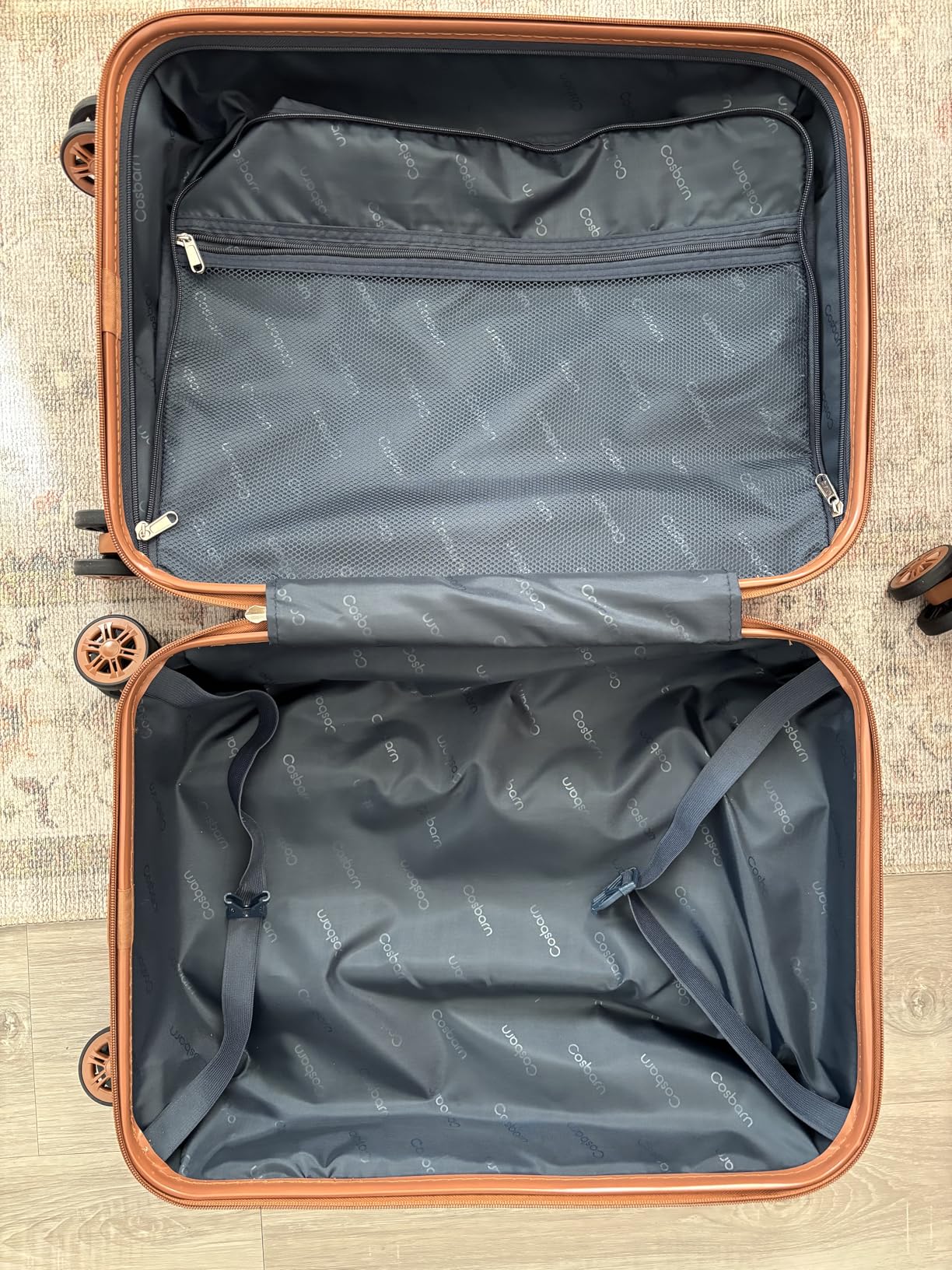 Luggage Sets 5 Piece Suitcases with Wheels, Suitcase Set ABS Hard Case Luggage with TSA Lock Spinner Wheels Durable Travel Luggage Customer Review Luggage Sets 5 Piece Suitcases with Wheels, Suitcase Set ABS Hard Case Luggage with TSA Lock Spinner Wheels Durable Travel Luggage - Customer Photo 1