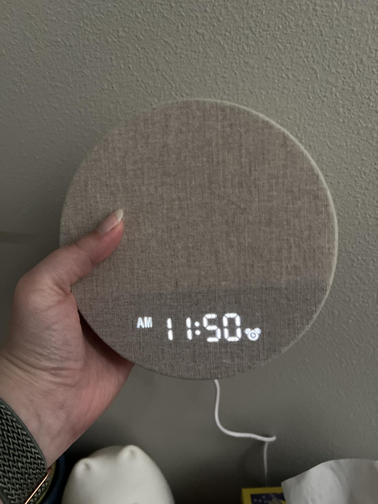 Dreamegg Sunrise 1 - Sunrise Alarm Clock, Sound Machine for Sleep, Customizable Sleep Routines, Dimmable Night Light, 29 Soothing Sounds, White Noise Machine, Wake Up Light for Bedrooms, Adults, Kids Customer Review Dreamegg Sunrise 1 - Sunrise Alarm Clock, Sound Machine for Sleep, Customizable Sleep Routines, Dimmable Night Light, 29 Soothing Sounds, White Noise Machine, Wake Up Light for Bedrooms, Adults, Kids - Customer Photo 1