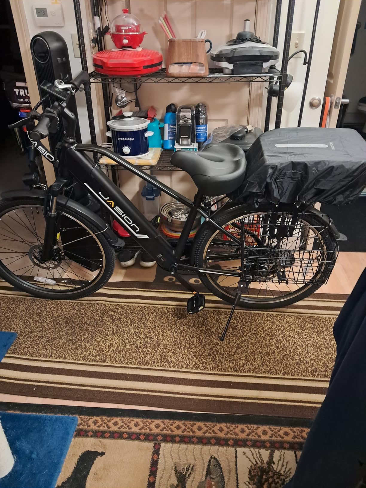 Jasion Roamer Electric Bike for Adults 1200W Peak Motor 528WH Removable Battery,up to 60miles 28MPH City Cruiser Ebike,26'' Commuter E Bike, 7-Speed Gears and Front Suspension Bicycles Customer Review Jasion Roamer Electric Bike for Adults 1200W Peak Motor 528WH Removable Battery,up to 60miles 28MPH City Cruiser Ebike,26'' Commuter E Bike, 7-Speed Gears and Front Suspension Bicycles - Customer Photo 3