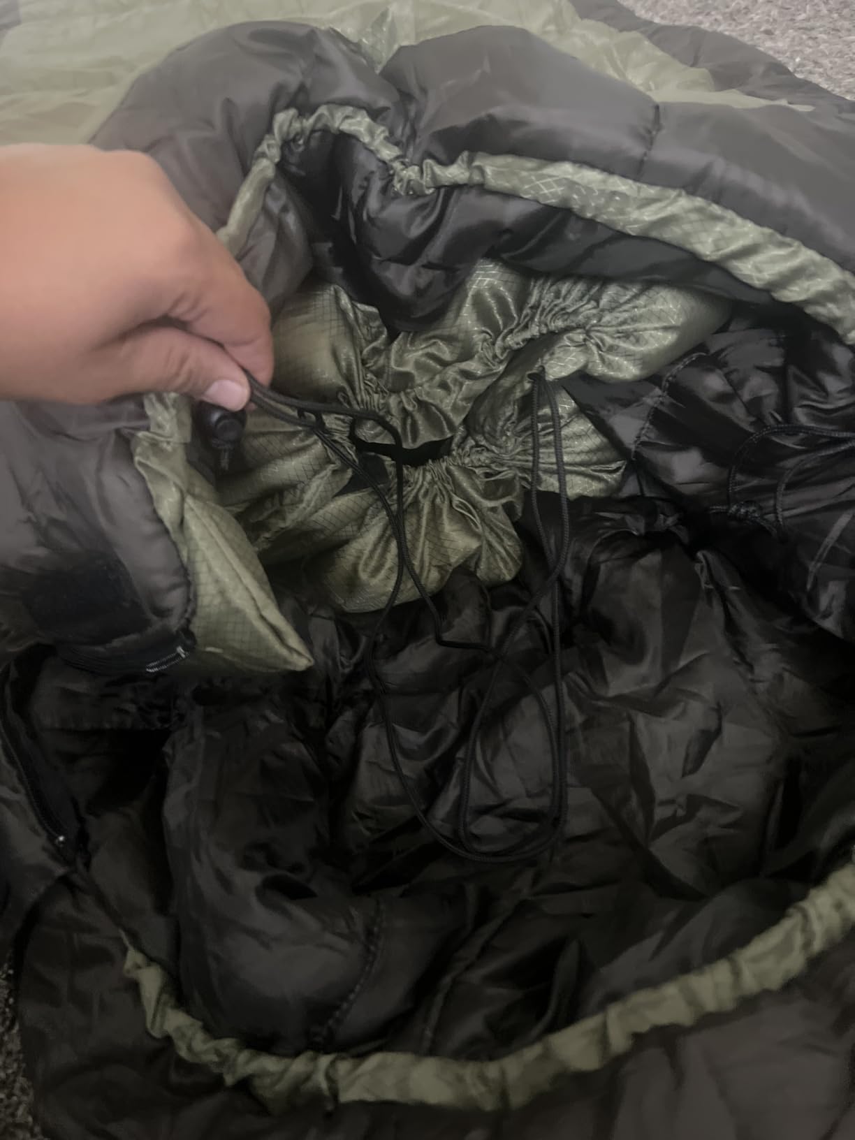 Coleman North Rim 0°F Big & Tall Sleeping Bag, Cold-Weather Mummy Sleep Sack with No-Snag Zipper & Adjustable Hood for Warmth & Ventilation, Large Camping Sleeping Bag - Customer Photo 1