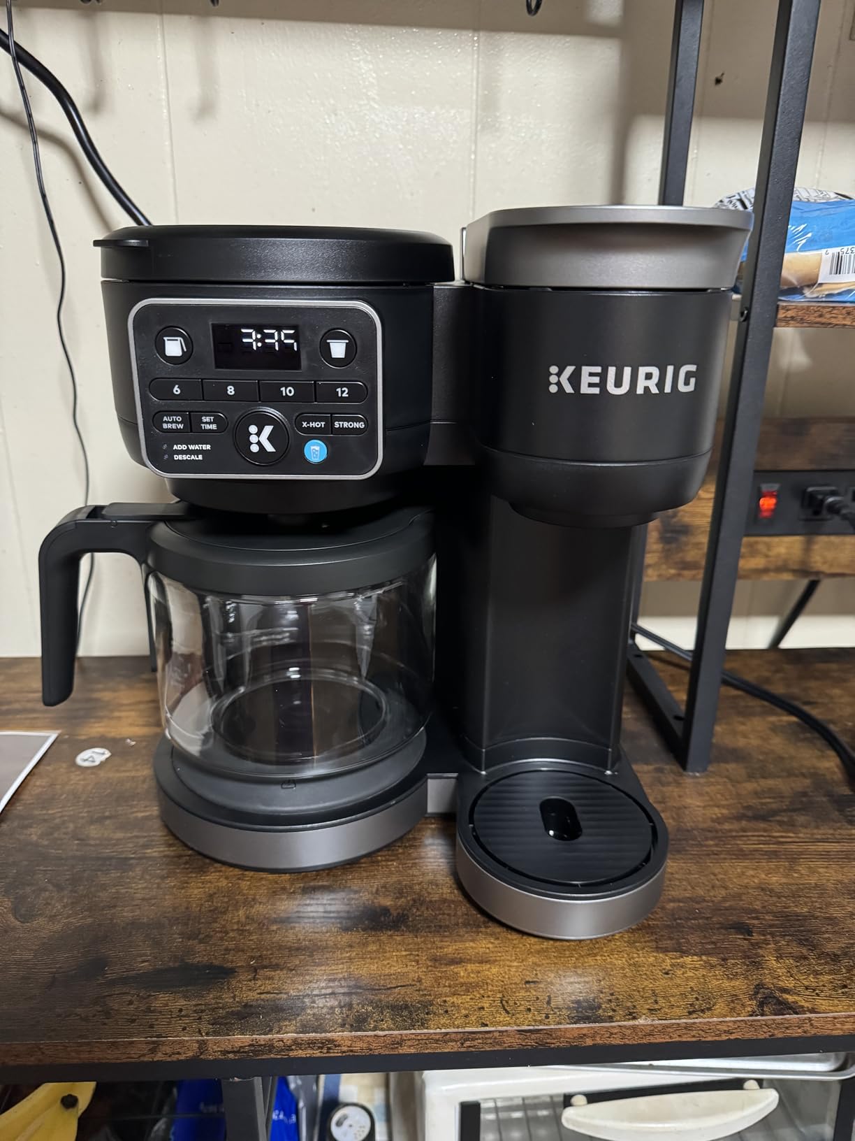 Keurig K-Duo Hot & Iced Single Serve & Carafe Coffee Maker, MultiStream Technology, 72oz Reservoir (Gen 2) Customer Review Keurig K-Duo Hot & Iced Single Serve & Carafe Coffee Maker, MultiStream Technology, 72oz Reservoir (Gen 2) - Customer Photo 1