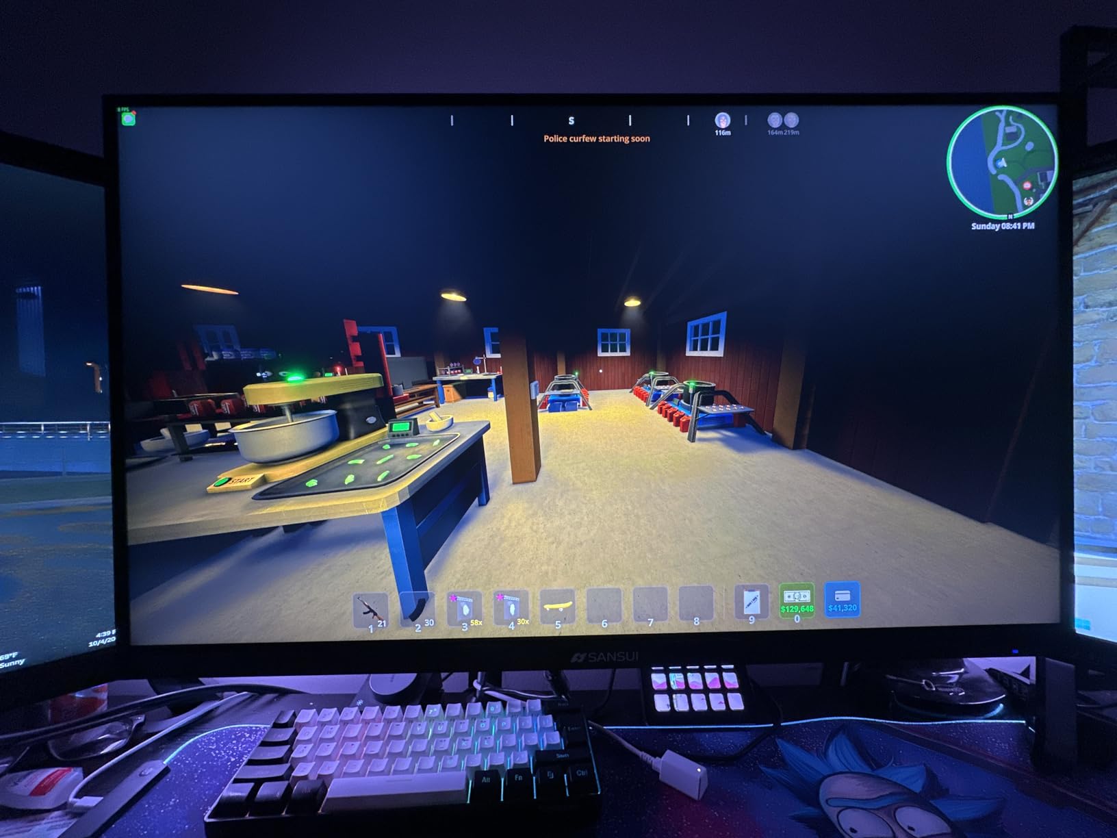SANSUI 24 Inch Gaming Monitor 200Hz 180Hz 1Ms FreeSync HDR 110% sRGB FHD 1080P Computer Monitor HDMI DP Ports Eye Care Frameless VESA Mount Cable Management (ES-G24F4L HDMI Cable Included) - Customer Photo 5