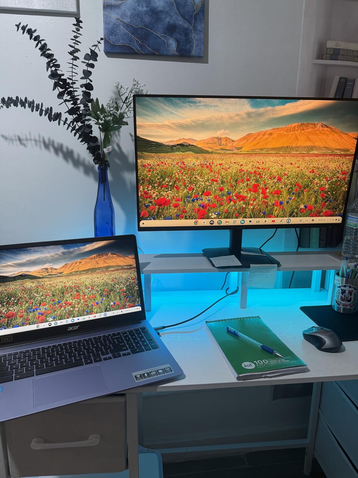 Acer 27 Inch Monitor- KB272-27 Inch FHD IPS (1920 x 1080) Display, Up to 120Hz Refresh Rate, 99% sRGB, Tilt, Adaptive-Sync Support (FreeSync Compatible) 1ms (VRB), sRGB 99% Color, HDMI & VGA Ports - Customer Photo 1
