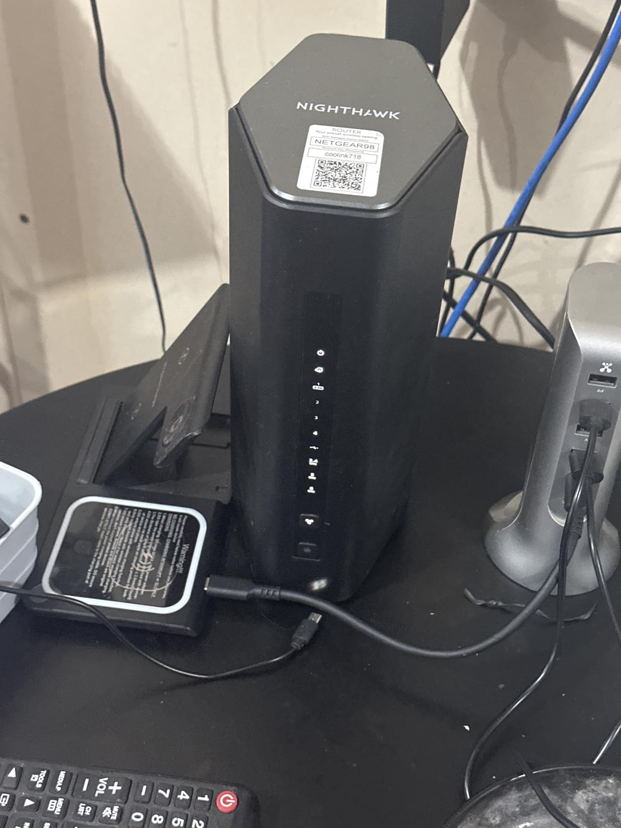 NETGEAR Nighthawk Tri-Band WiFi 7 Router (RS500) – Router Only, BE12000 Wireless Speed (up to 12 Gbps) - Covers up to 3,000 sq. ft., 120 Devices – 2.5 Gig Internet Port - Free Expert Help - Customer Photo 2