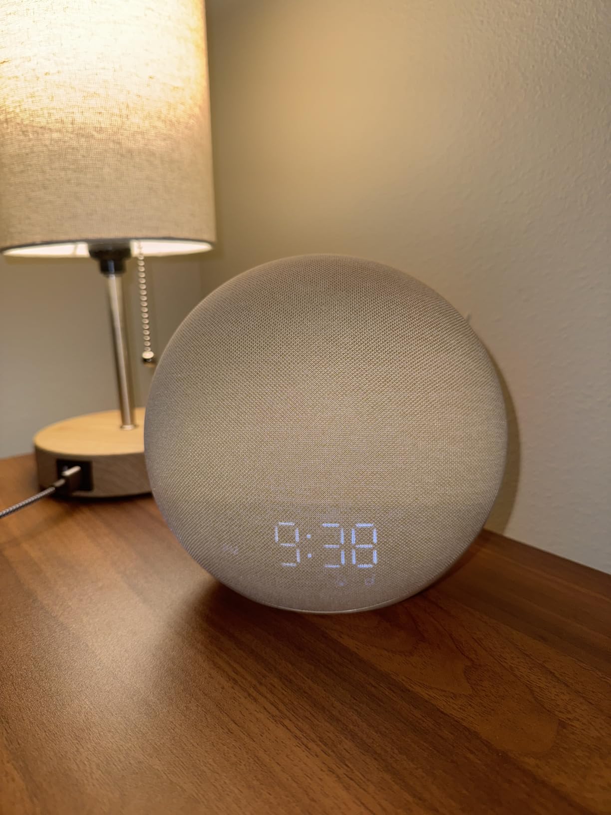 Sunrise Alarm Clock White Noise Machine: Natural Wake Up Light - Dimmable Clock with Bluetooth Speaker for Bedroom - 25 Sleep Sounds for Baby Adults Kids Putty Customer Review Sunrise Alarm Clock White Noise Machine: Natural Wake Up Light - Dimmable Clock with Bluetooth Speaker for Bedroom - 25 Sleep Sounds for Baby Adults Kids Putty - Customer Photo 2