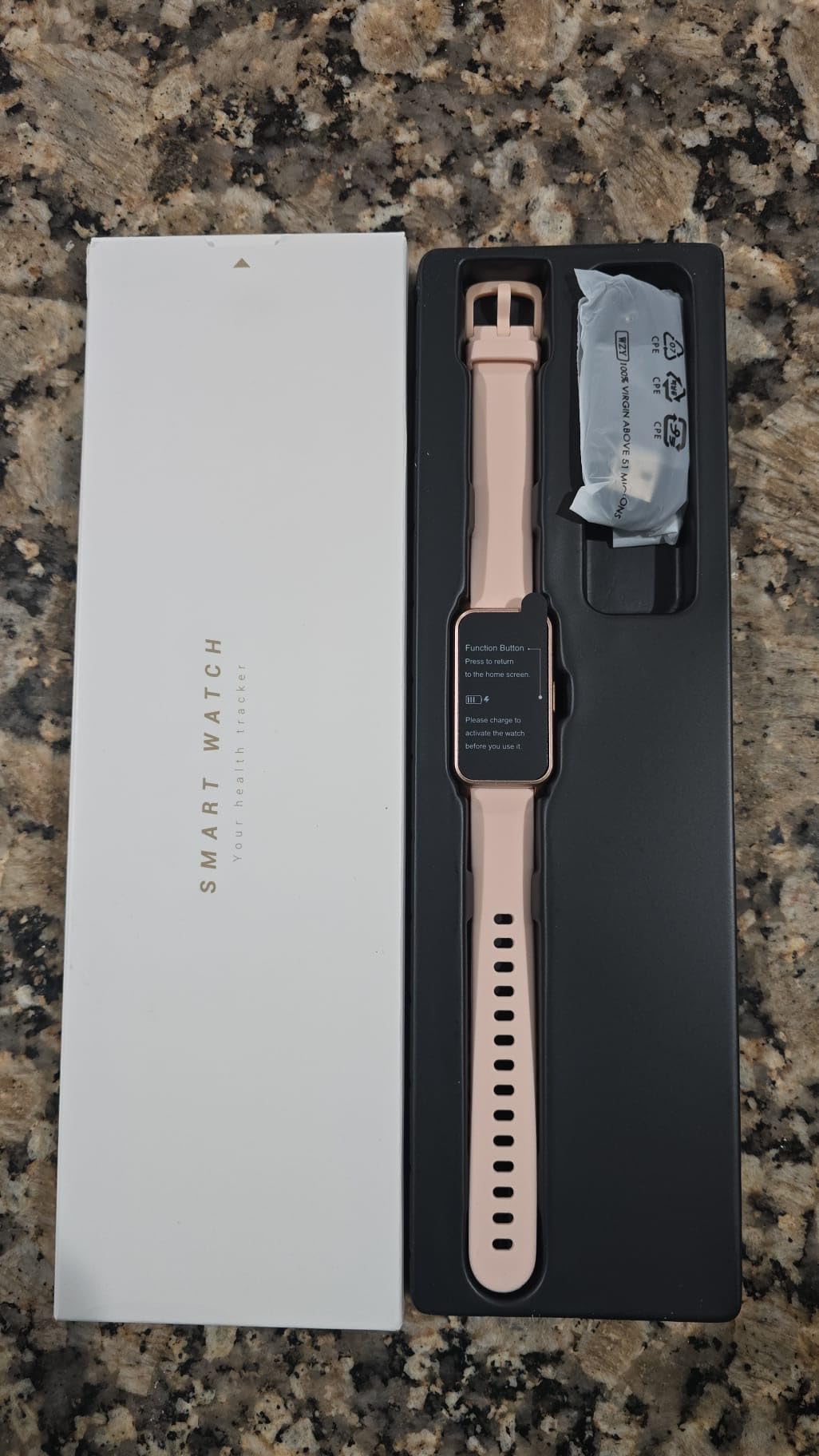 Long Battery Pedometer Watch 14 Days Battery Life, Slim Design No App/Phone Required Fitness Tracker, 50 Meters Waterproof Smart Watch, Heart Rate & Blood Oxygen Monitor Step Counter for Men Women Customer Review Long Battery Pedometer Watch 14 Days Battery Life, Slim Design No App/Phone Required Fitness Tracker, 50 Meters Waterproof Smart Watch, Heart Rate & Blood Oxygen Monitor Step Counter for Men Women - Customer Photo 1
