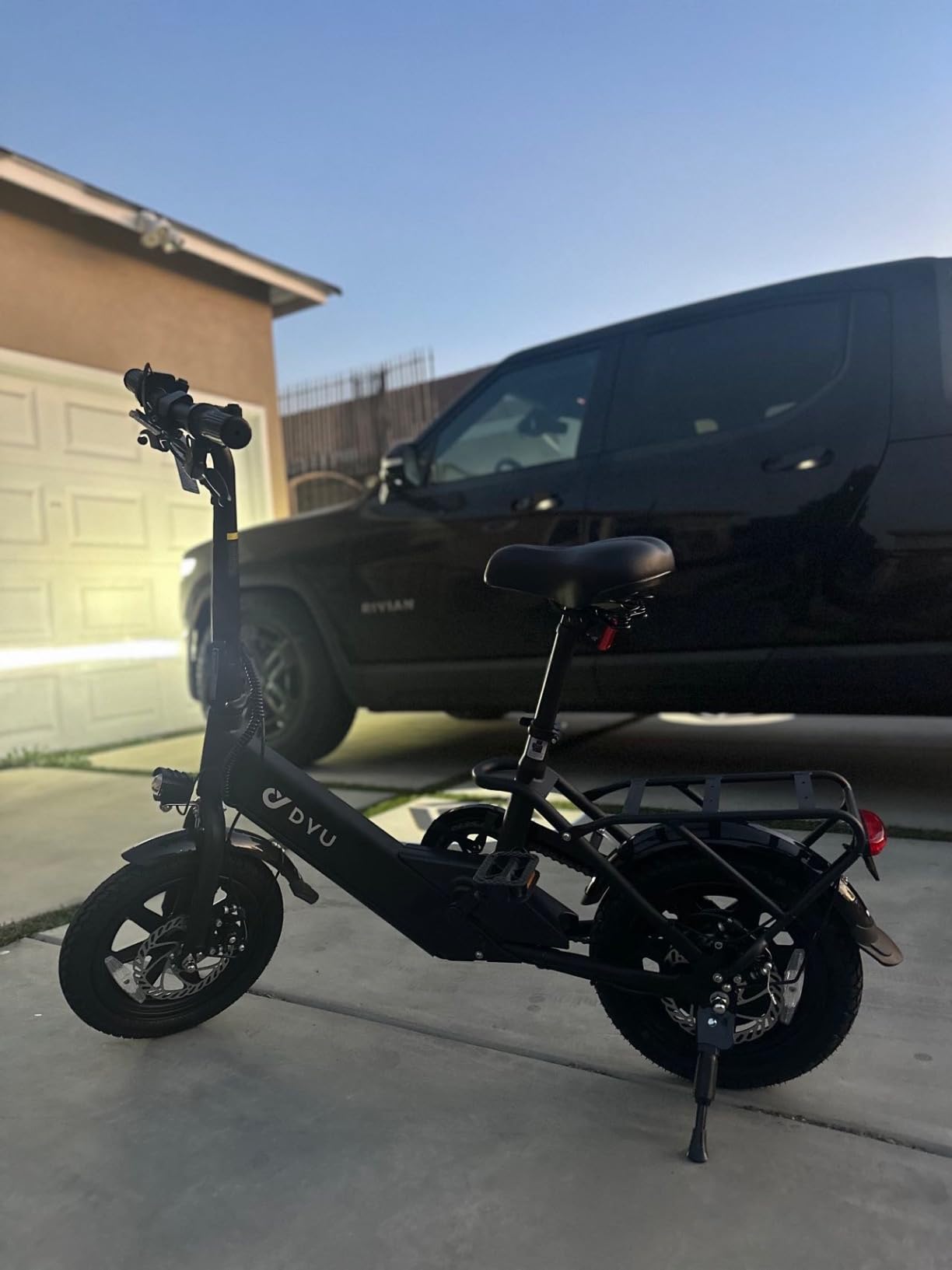 DYU Electric Bike for Adults Teens, Folding Electric Bicycle,Commuter City E-Bike with 500W Motor and 36V 7.5Ah Battery,3 Levels Assist, Dual Disc Brakes,14/16 DYU Electric Bike for Adults Teens, Folding Electric Bicycle,Commuter City E-Bike with 500W Motor and 36V 7.5Ah Battery,3 Levels Assist, Dual Disc Brakes,14/16
