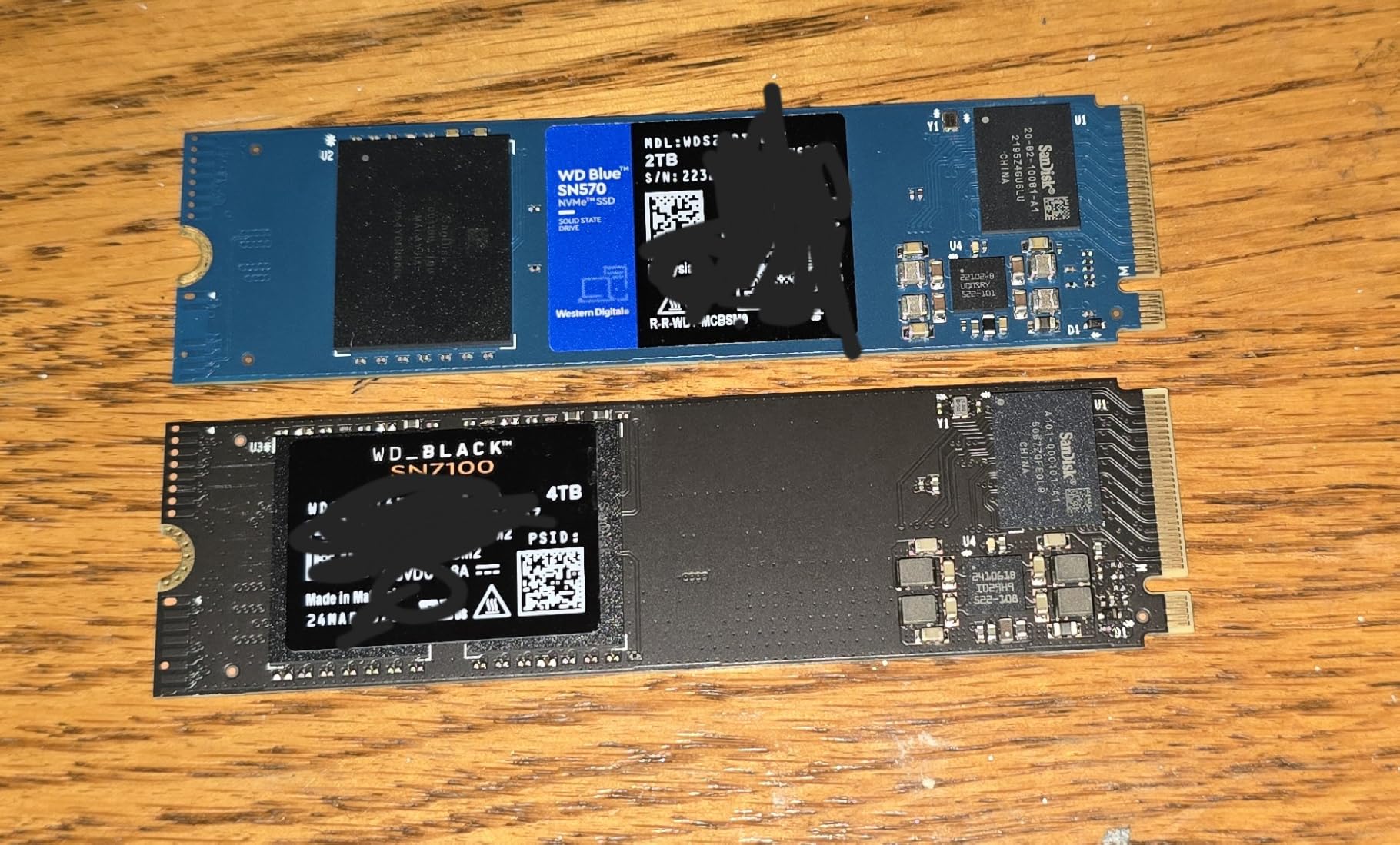 WD_BLACK 2TB SN7100 NVMe SSD Internal Solid State Drive - Gen4 PCIe, M.2 2280, Up to 7,250 MB/s - WDS200T4X0E - Customer Photo 3