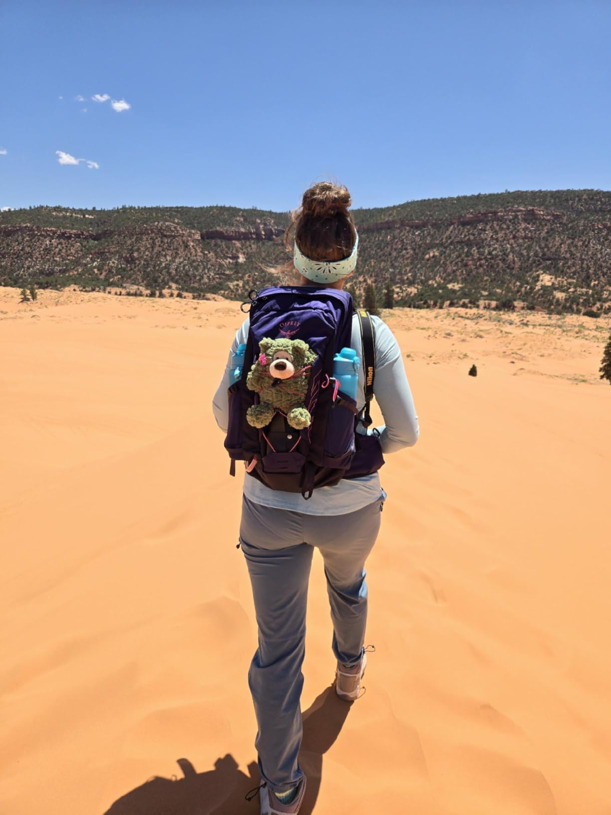 Osprey Tempest 22L Women's Lightweight Hiking Backpack - Small Daypack for Travel & Camping, Frosty Mint Green/Botanica Customer Review Osprey Tempest 22L Women's Lightweight Hiking Backpack - Small Daypack for Travel & Camping, Frosty Mint Green/Botanica - Customer Photo 1