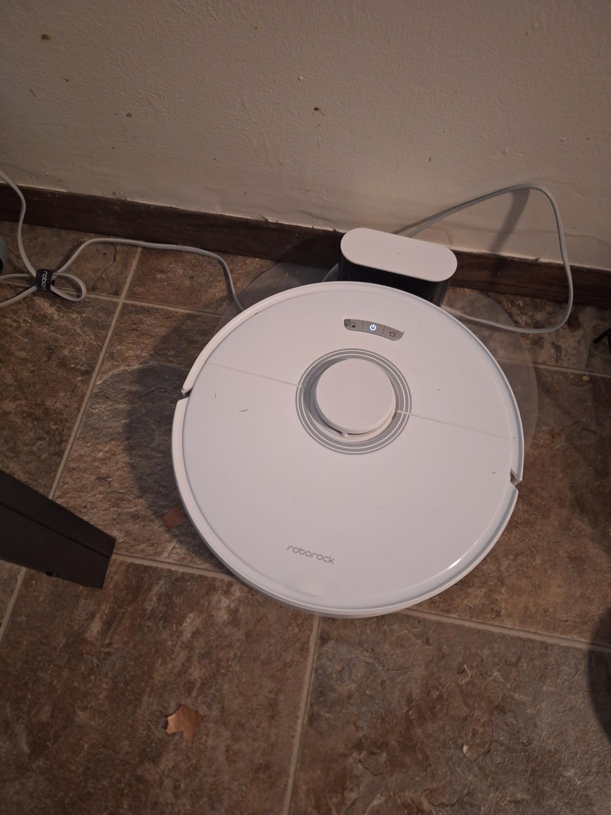 roborock Q10 S5 Robot Vacuum and Mop Cleaner, 10000Pa HyperForce Suction, Dual Anti-Tangle System, Auto-Lifting Mop, ReactiveTech Obstacle Avoidance, App Control, for Pet Hair and Carpet, Black - Customer Photo 2