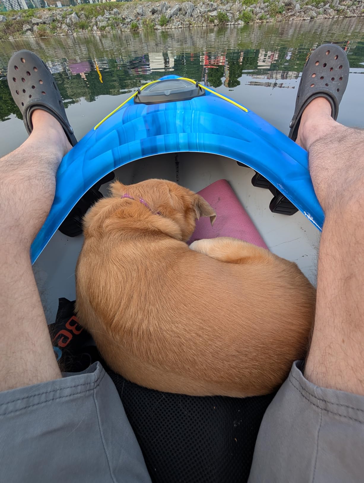 Pelican Argo 100X - Recreational Sit in Kayak - Lightweight Patented Ram-X™ Material - Ergoform™ Seating System - 10 ft Customer Review Pelican Argo 100X - Recreational Sit in Kayak - Lightweight Patented Ram-X™ Material - Ergoform™ Seating System - 10 ft - Customer Photo 1