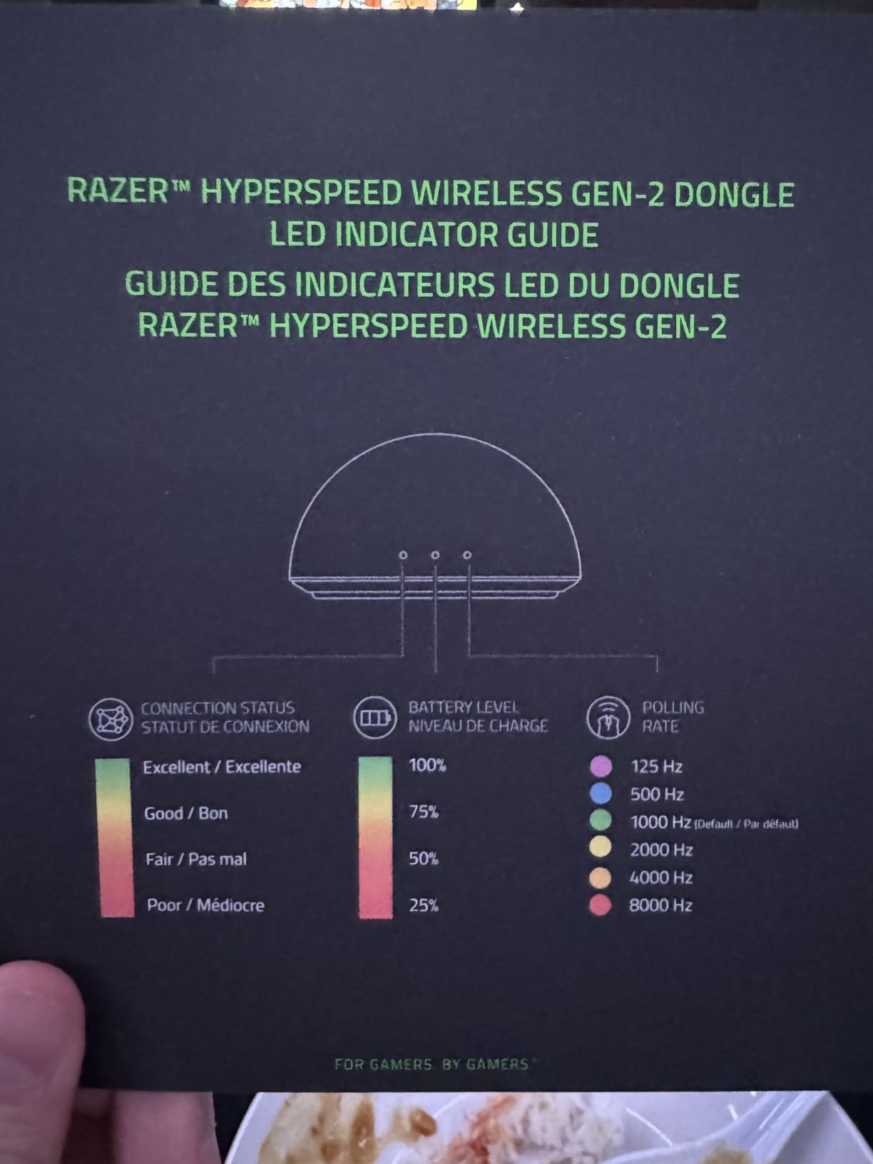 Razer DeathAdder V4 Pro Wireless Gaming Mouse: 56g Lightweight - HyperSpeed Wireless Gen-2 - Optical Scroll Wheel - Optical Switches Gen-4 - Focus Pro 45K Sensor Gen-2 - Up to 150 Hr Battery Customer Review Razer DeathAdder V4 Pro Wireless Gaming Mouse: 56g Lightweight - HyperSpeed Wireless Gen-2 - Optical Scroll Wheel - Optical Switches Gen-4 - Focus Pro 45K Sensor Gen-2 - Up to 150 Hr Battery - Customer Photo 3