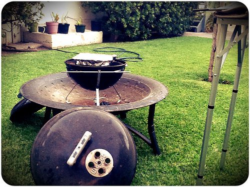 Weber Smokey Joe 14 inch Portable Grill, Mocha Customer Review Weber Smokey Joe 14 inch Portable Grill, Mocha - Customer Photo 3